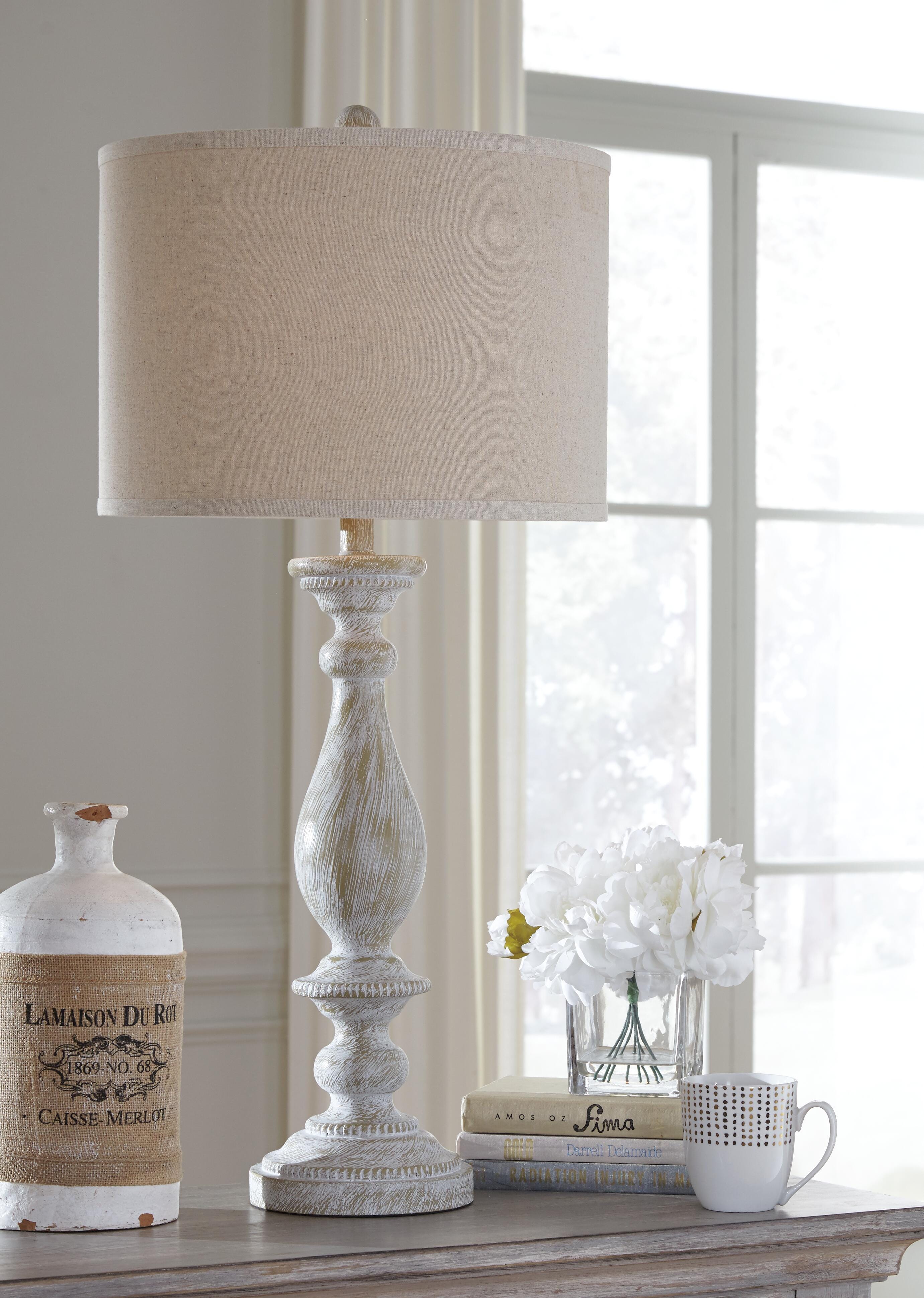 Bernadate 3-Piece Floor Lamp with 2 Table Lamps Set, , large