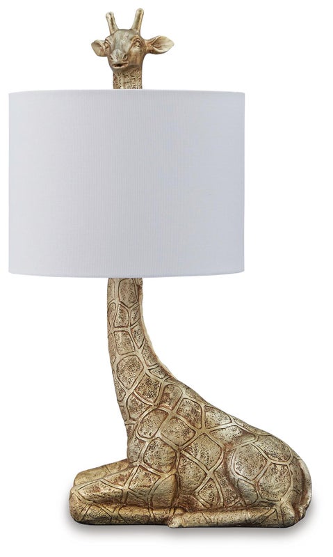 Ferrison Table Lamp, Gold Finish