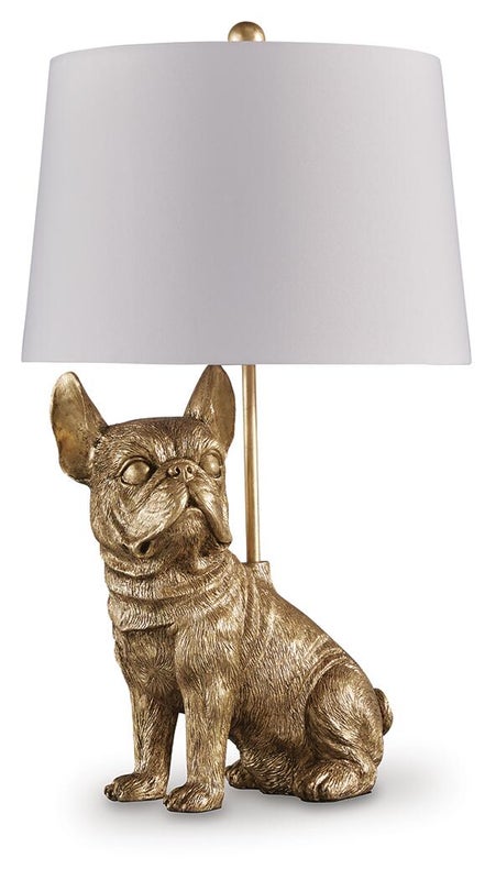 Wadeland Table Lamp, Gold Finish