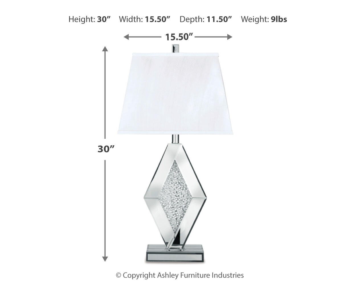 Prunella Dimensions