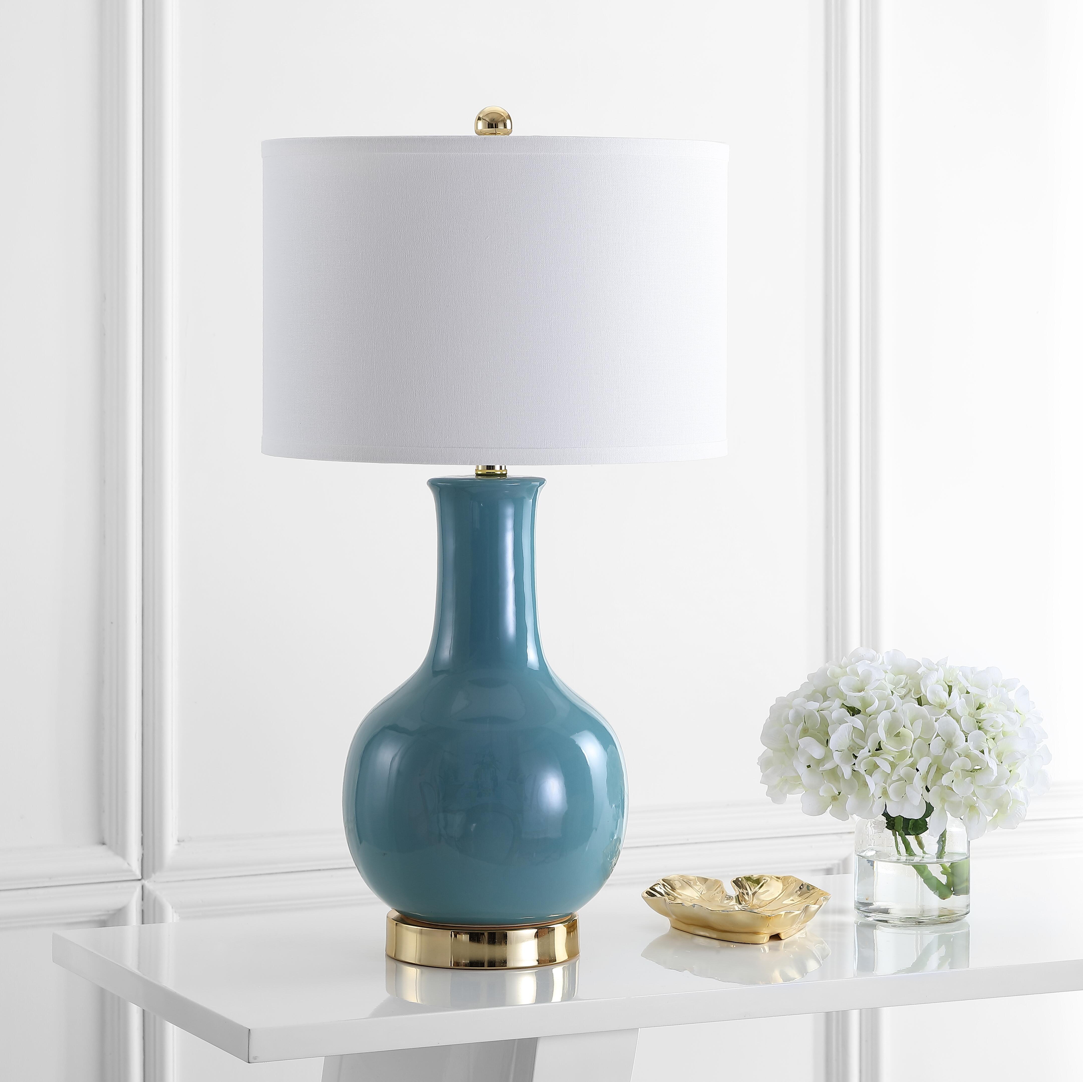 Safavieh Paris Paris Table Lamp, Teal, large