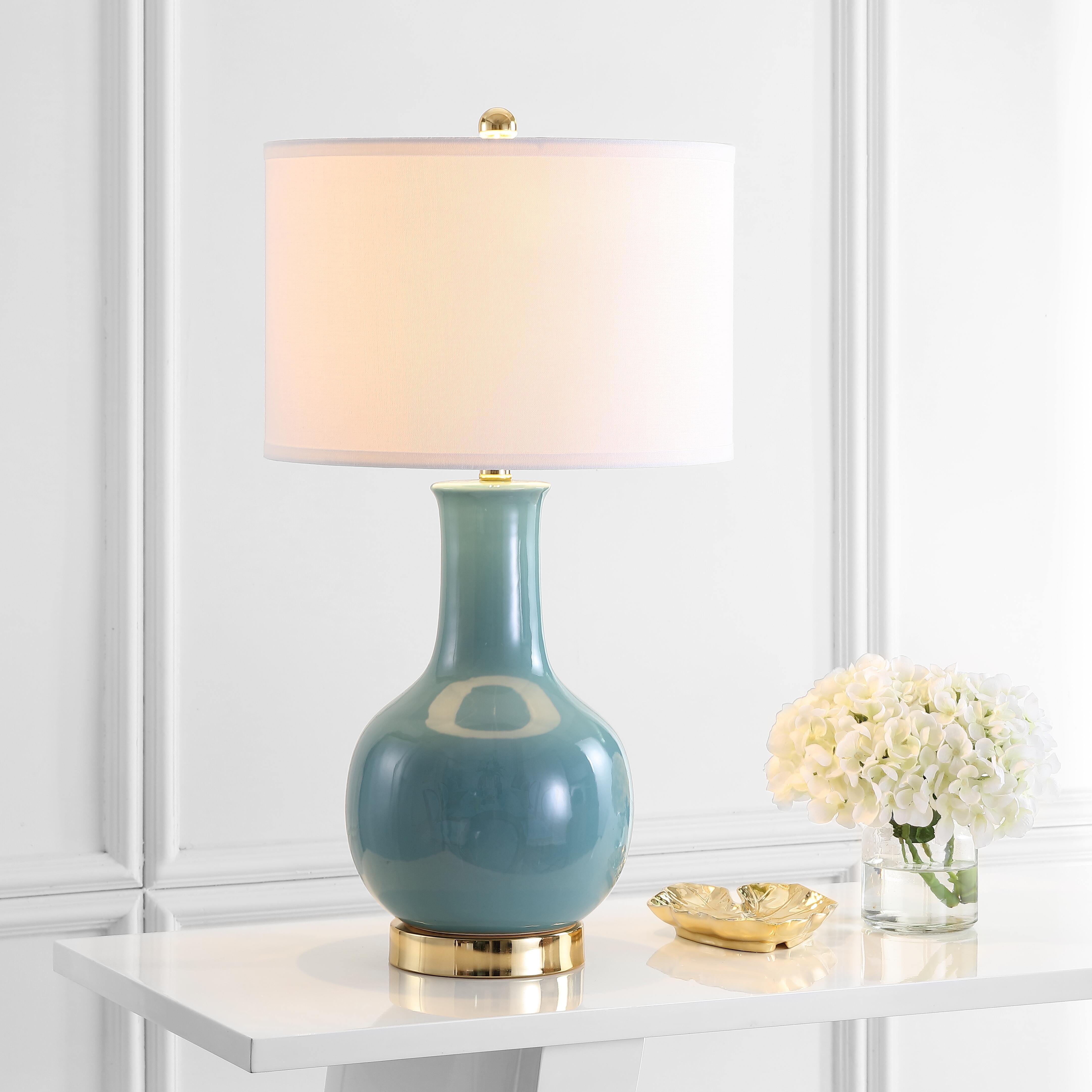 Safavieh Paris Paris Table Lamp, Teal, large