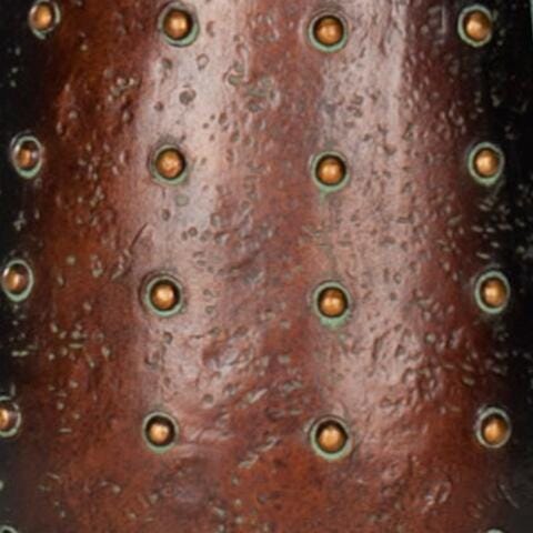 Studded Faux Leather Table Lamp (Set of 2), , swatch