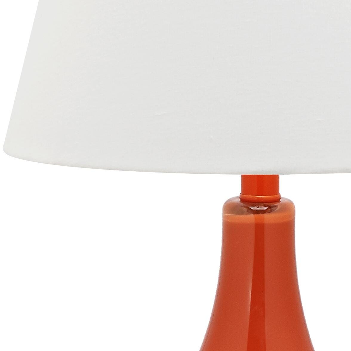 Antwerp Gourd Table Lamp (Set of 2), Orange, large