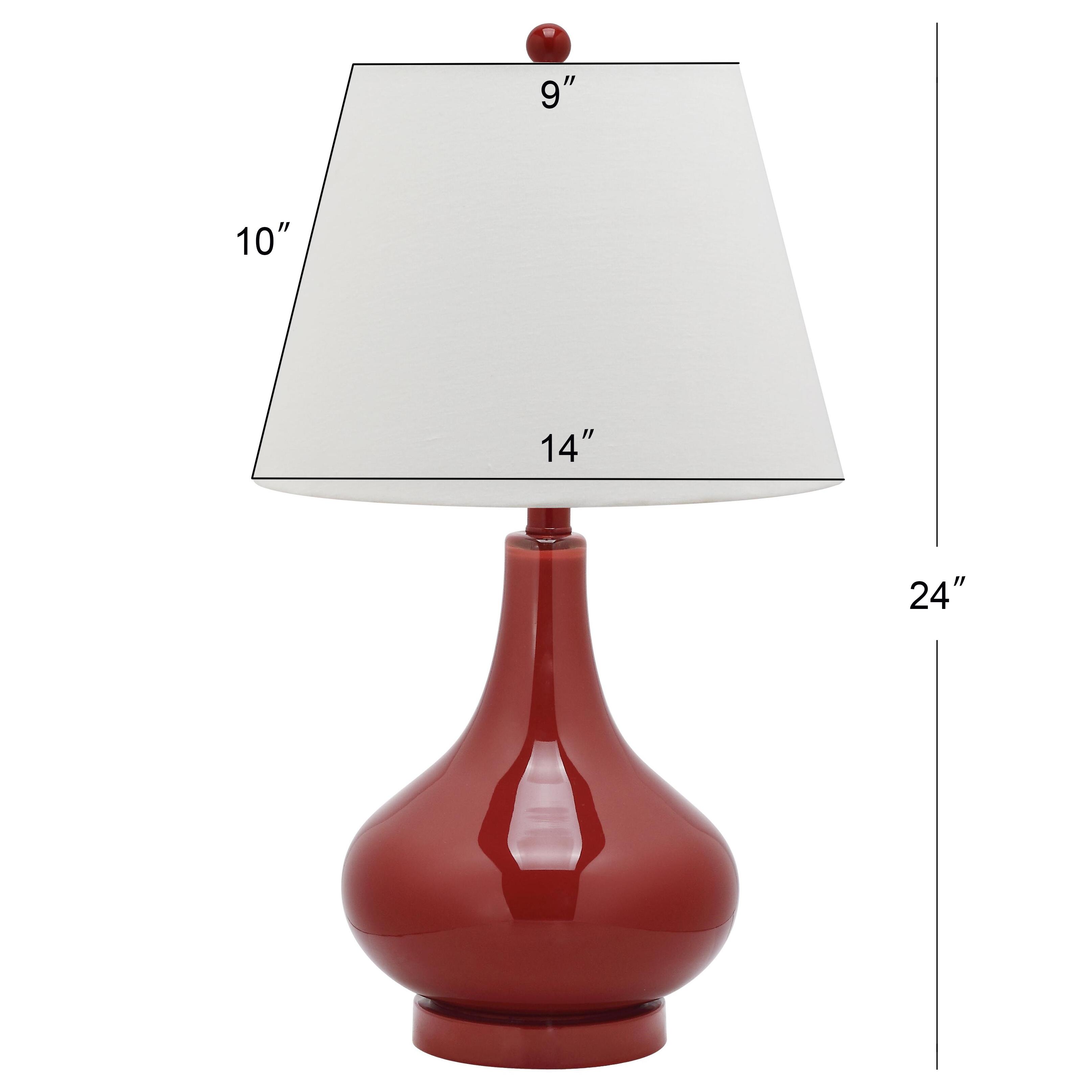 Antwerp Gourd Table Lamp (Set of 2), Sangria, large