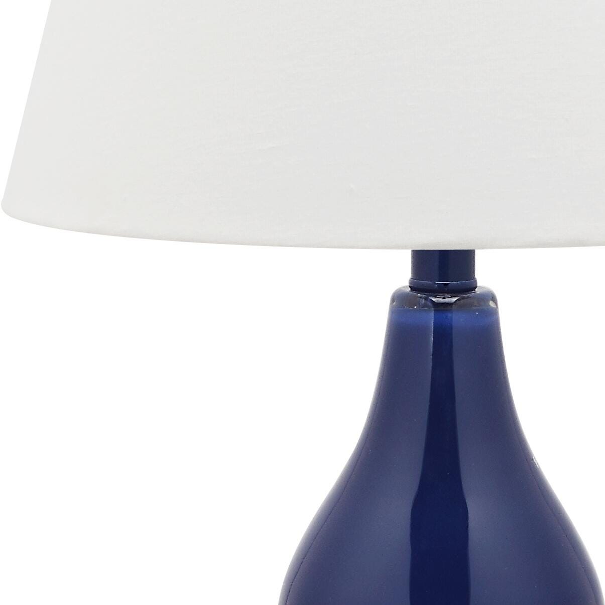 Safavieh Brixton Double Gourd Table Lamp (Set of 2), Navy, large