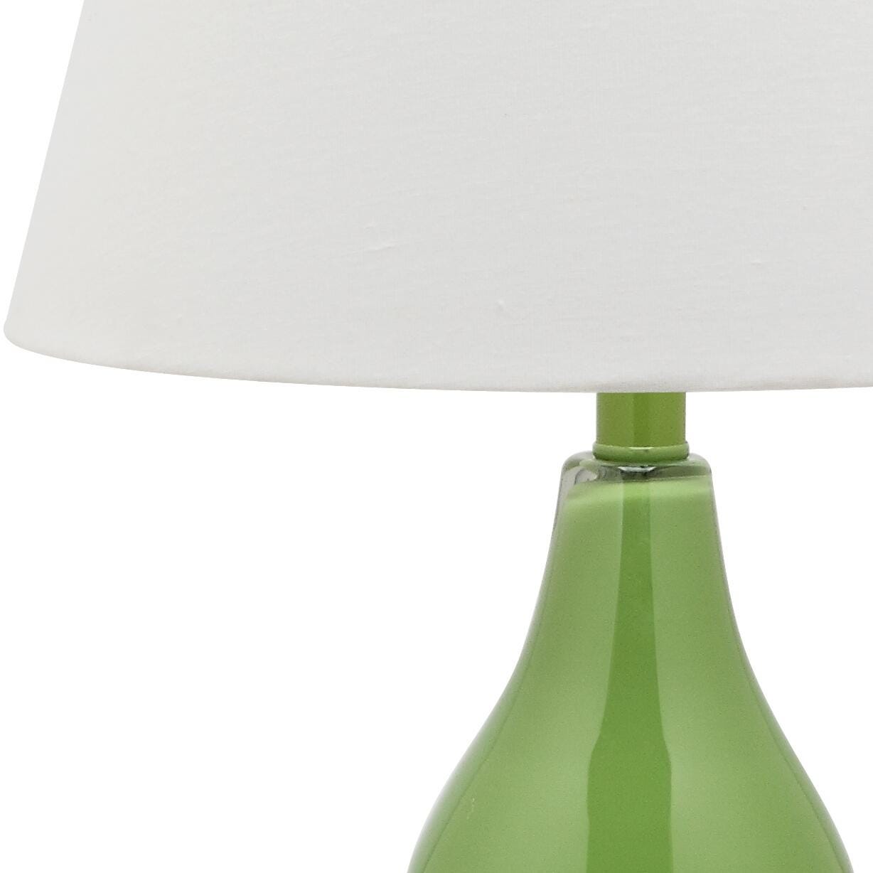 Safavieh Brixton Double Gourd Table Lamp (Set of 2), Avocado, large