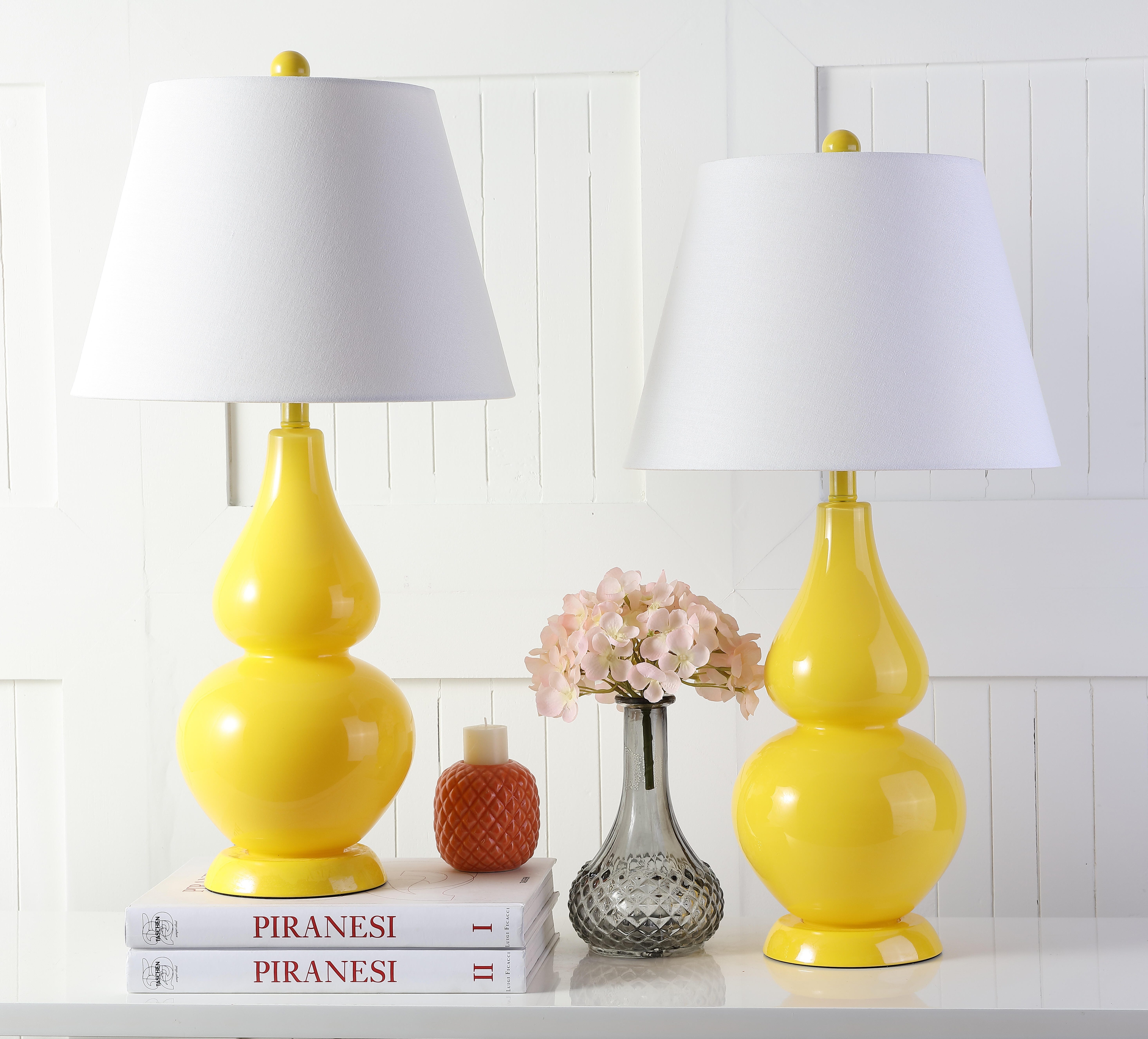 Brixton Double Gourd Table Lamp (Set of 2), Yellow, rollover