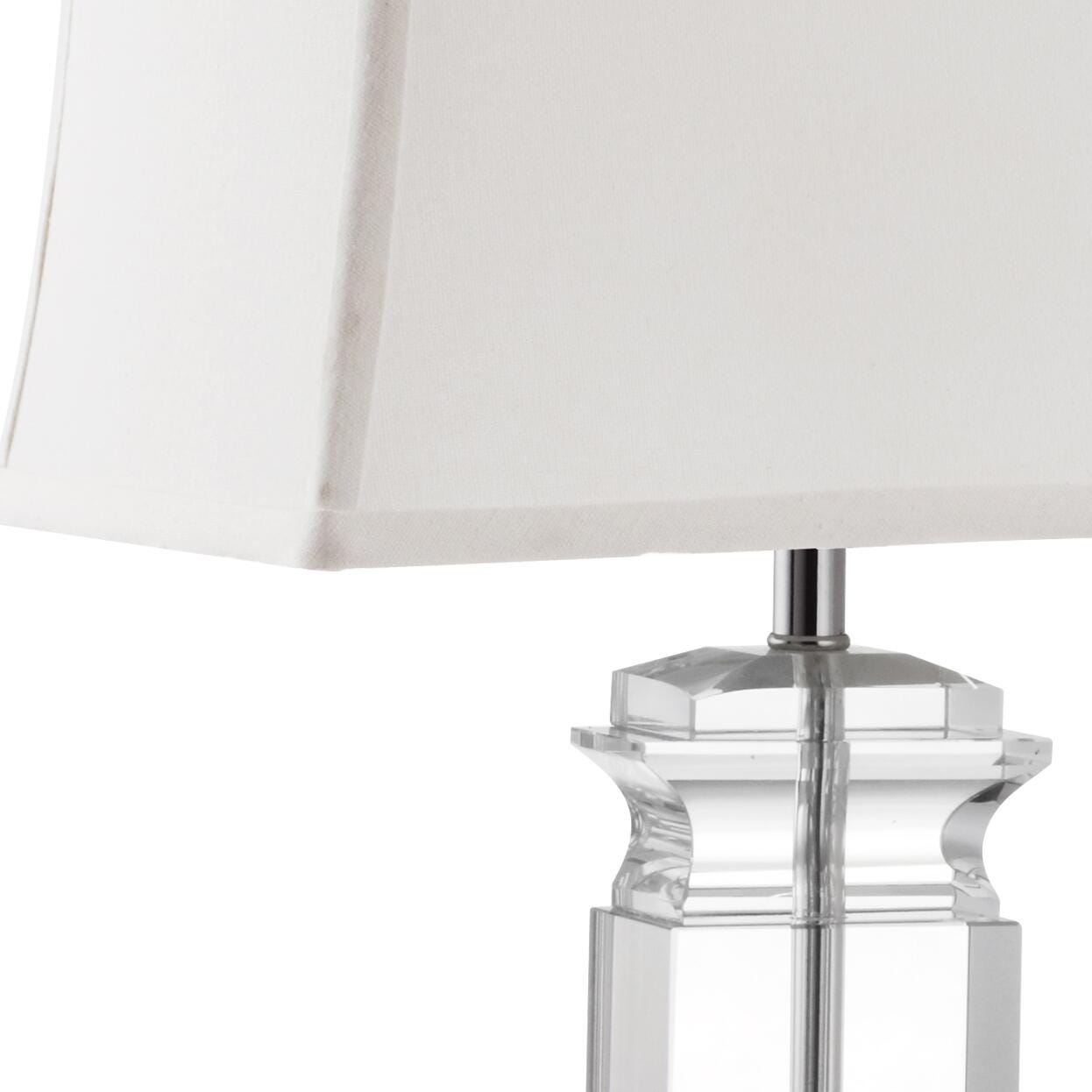 Harp Shaped Crystal Table Lamp (Set of 2), , large