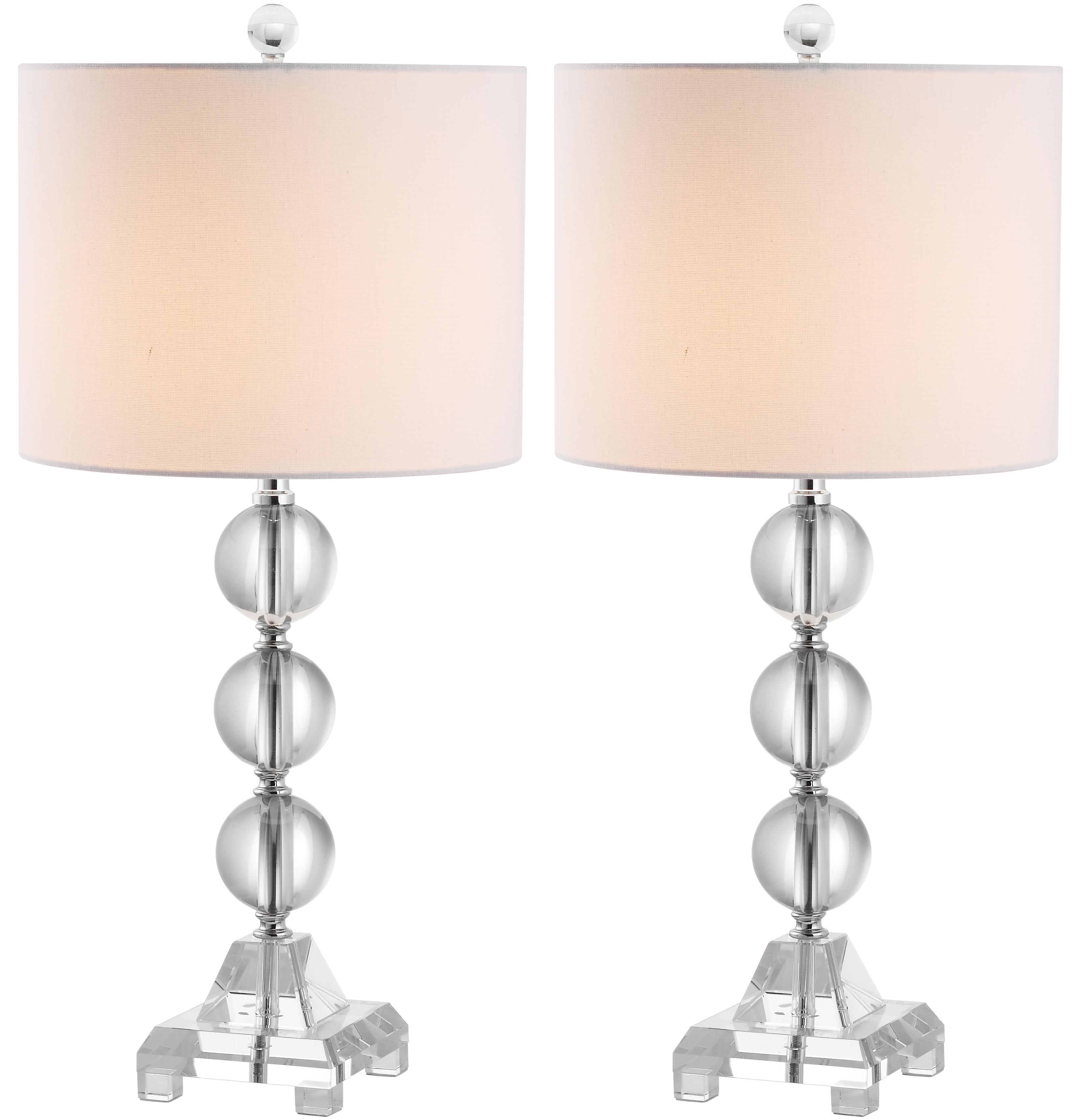 Three Orb Crystal Table Lamp (Set of 2), , large