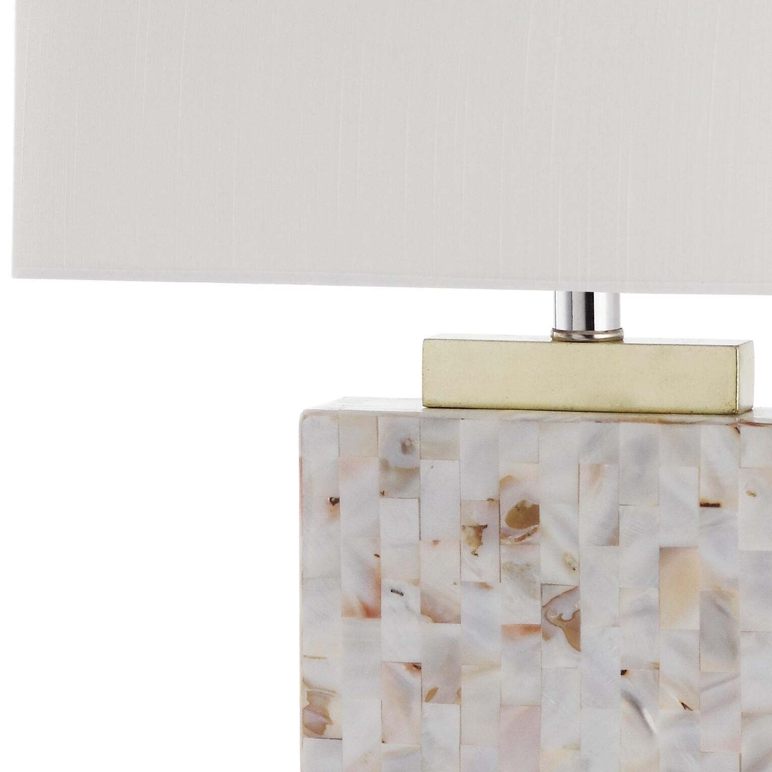 Shell Rectangular Table Lamp (Set of 2), , large
