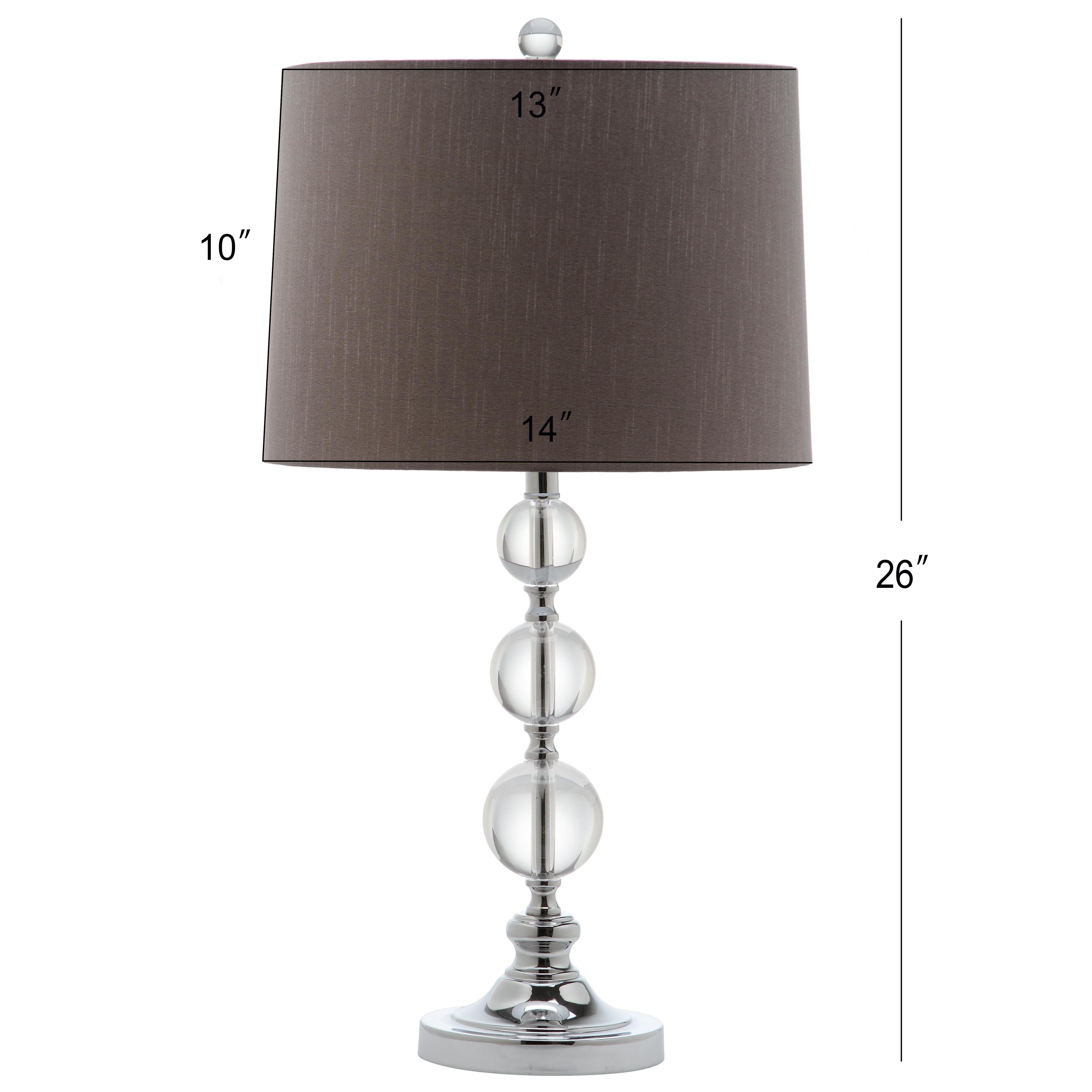 Stacked Crystal Ball Table Lamp (Set of 2), , large