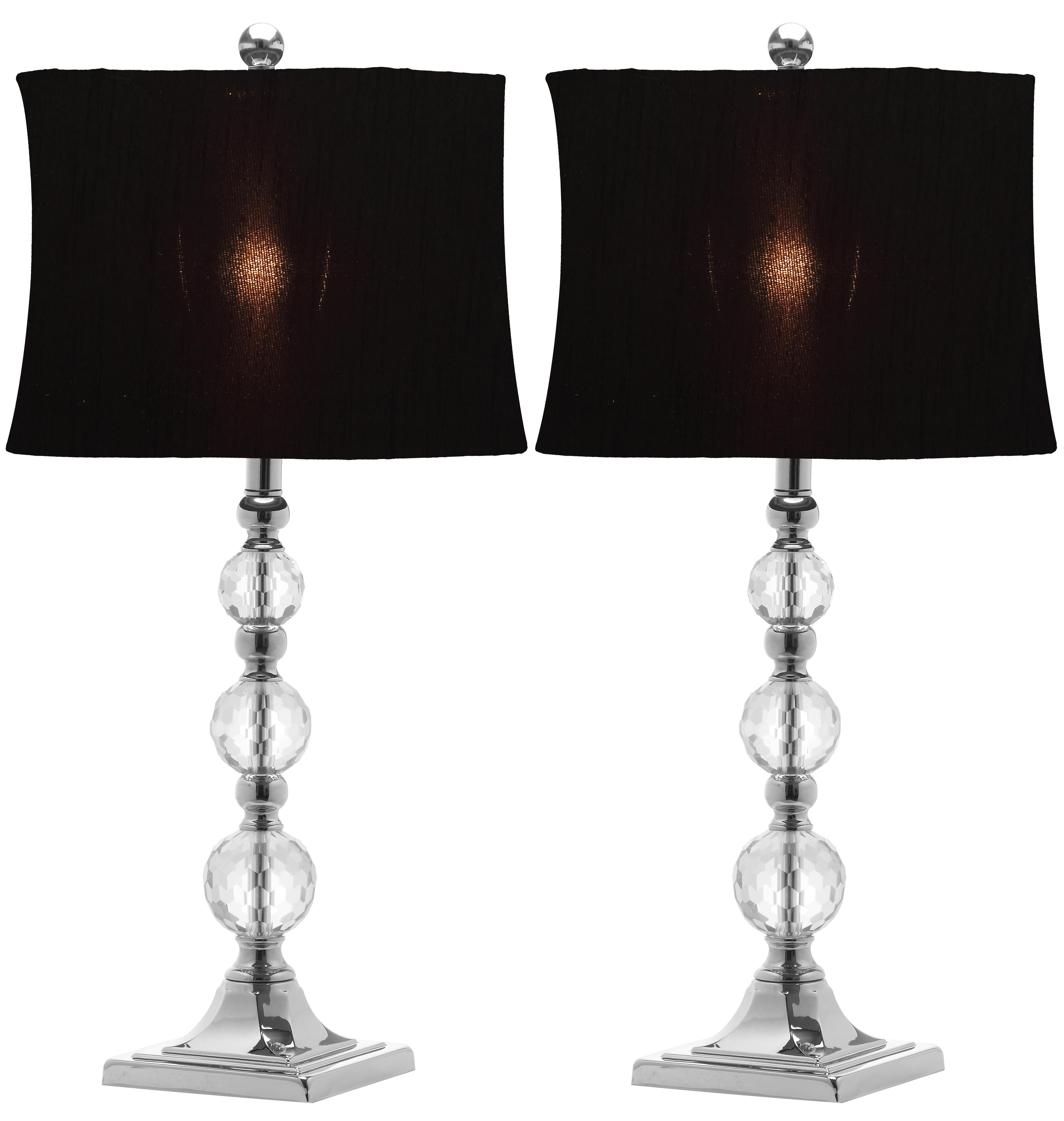 Stacked Crystal Ball Table Lamp (Set of 2), , large