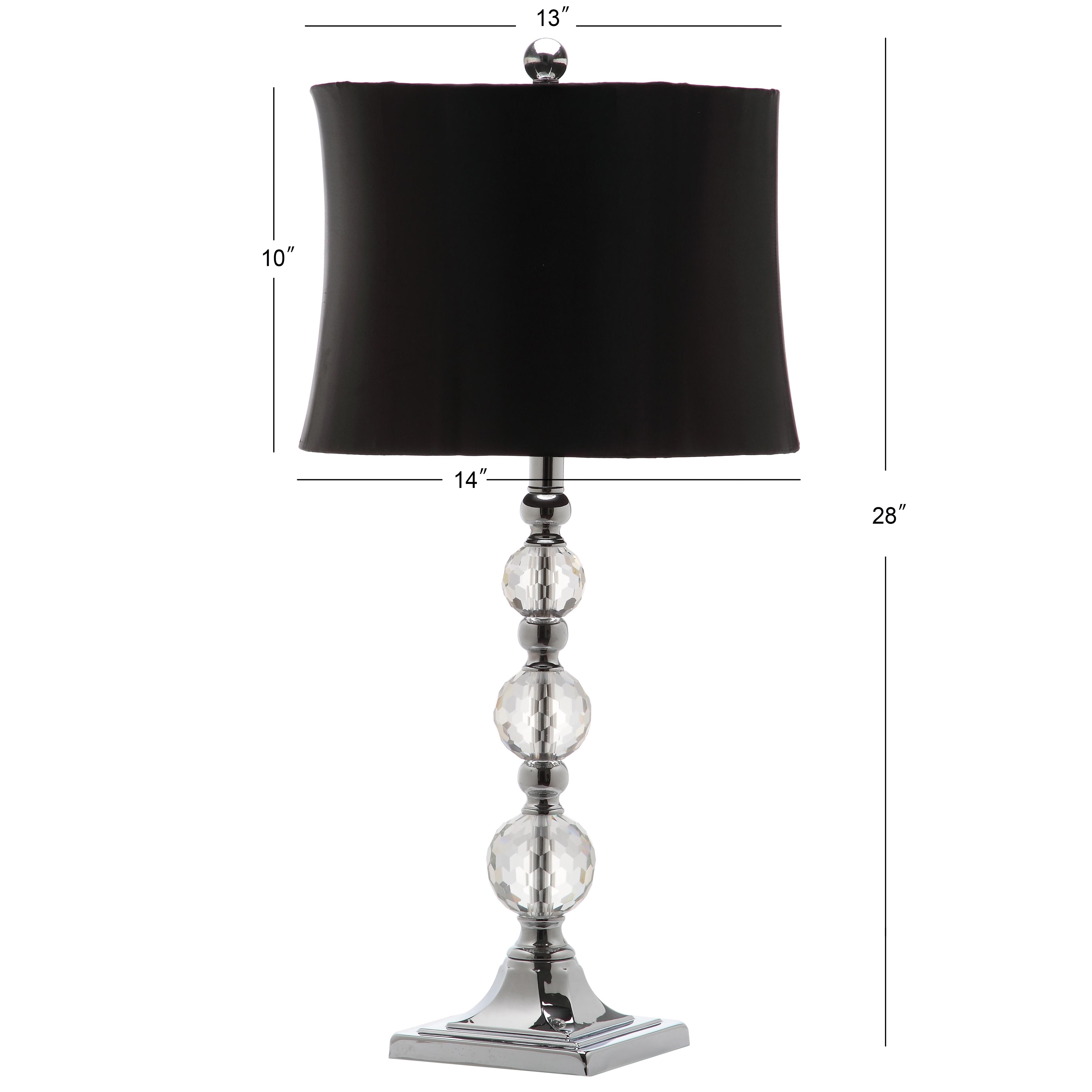 Stacked Crystal Ball Table Lamp (Set of 2), , large