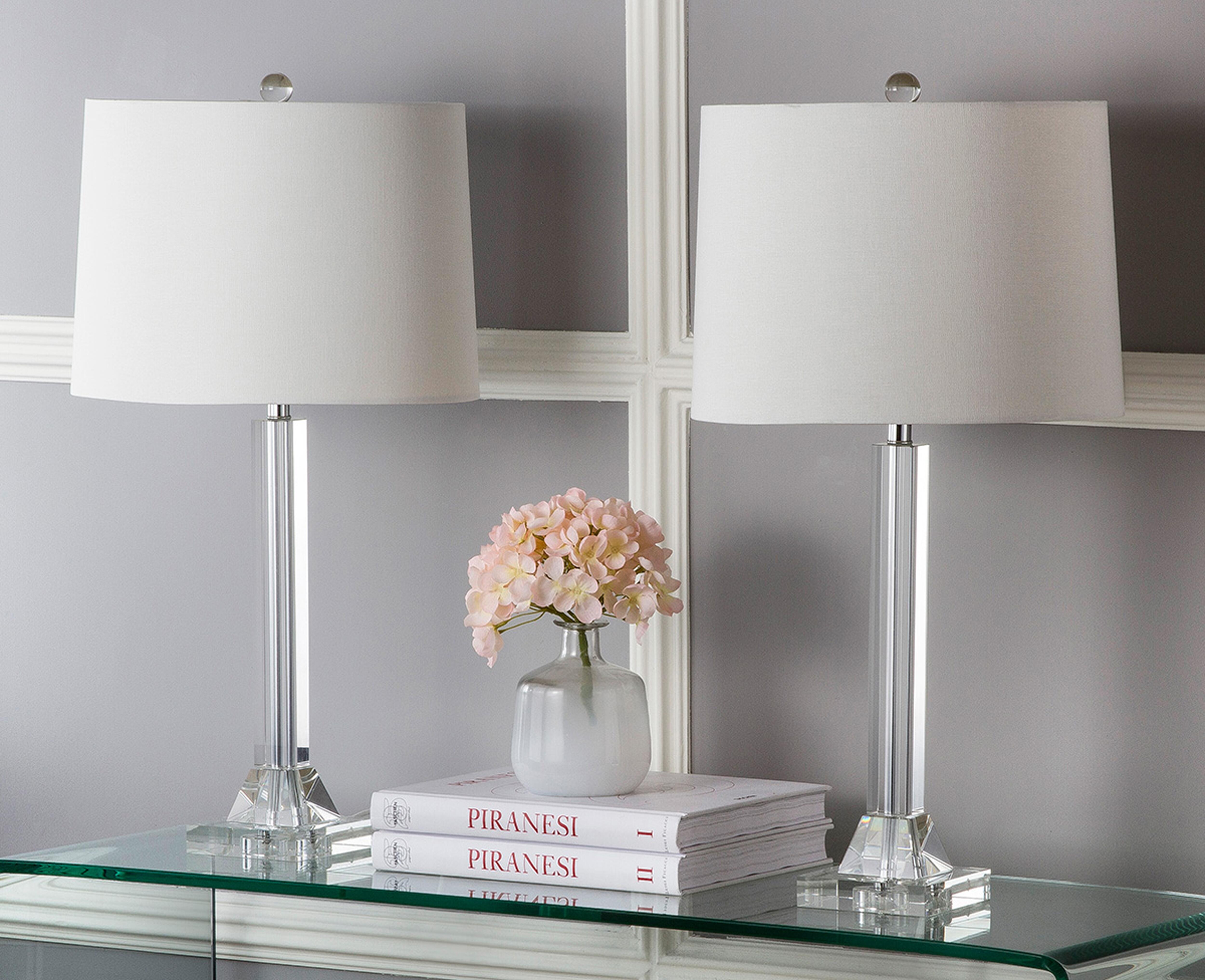 Crystal Column Lamp (Set of 2), , rollover