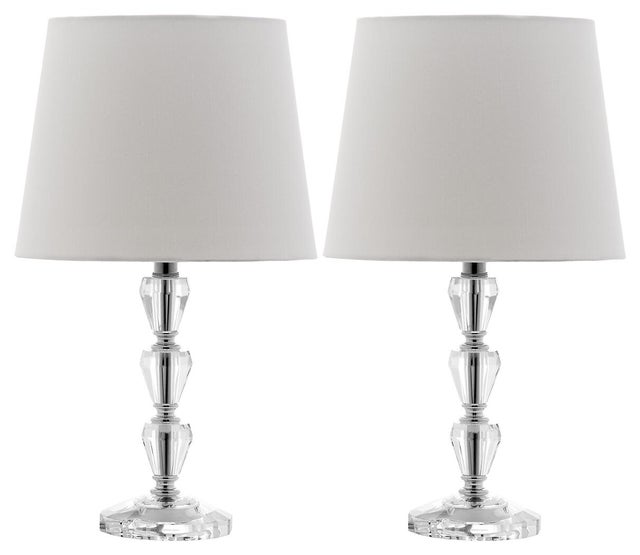 Safavieh Orb Lamp (Set of 2), Transparent