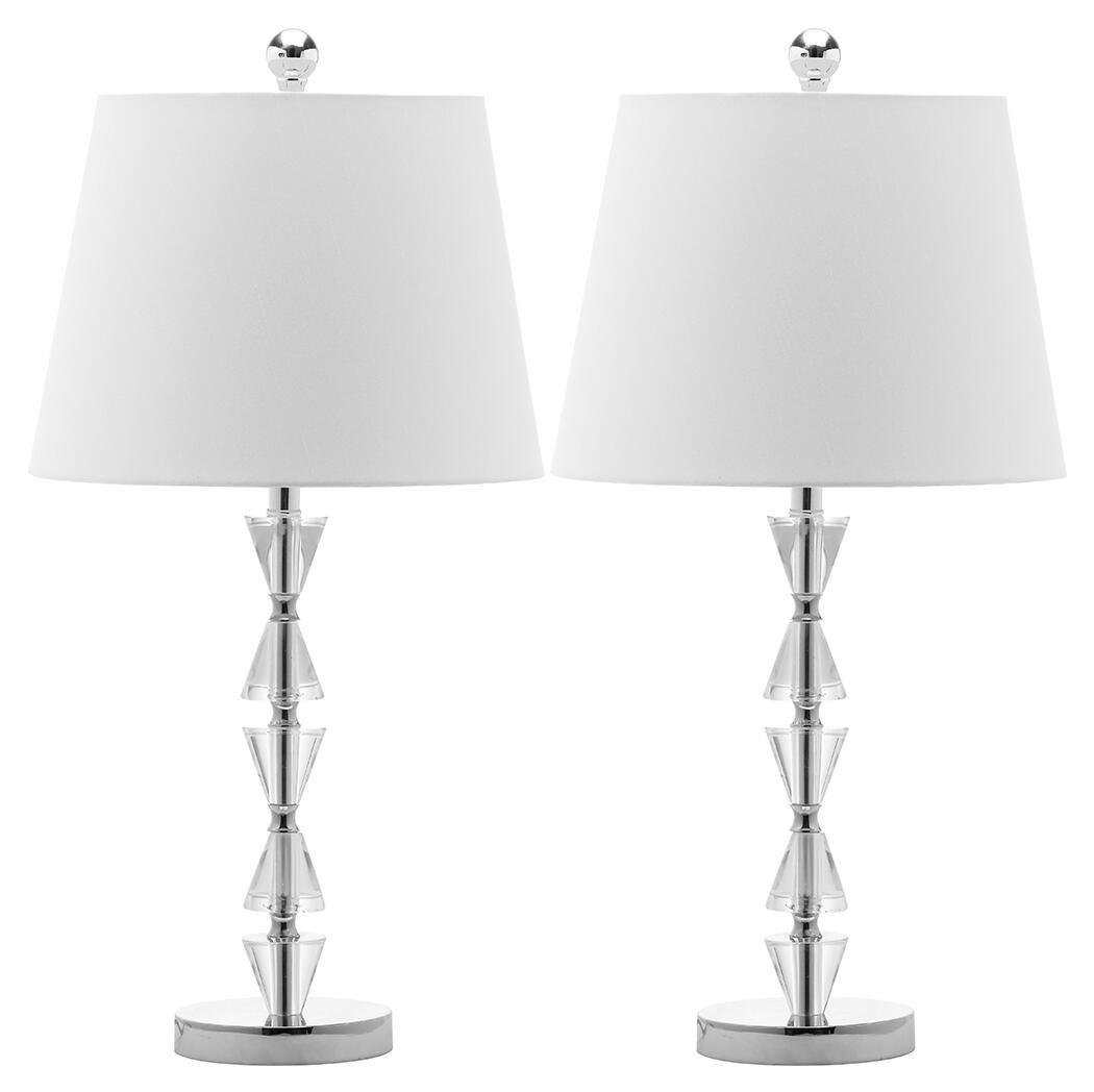 Prism Shaped Crystal Lamp (Set of 2), , large