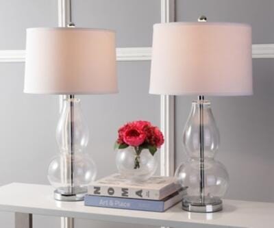 Double Gourd Lamp (Set of 2), Transparent, large