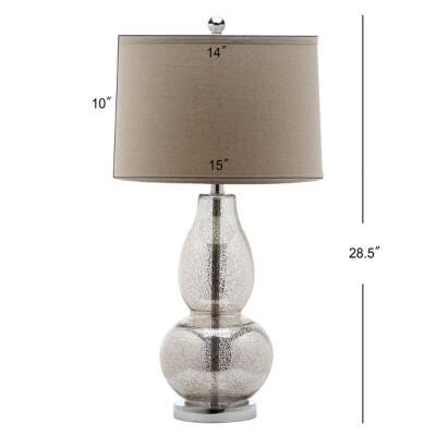 Double Gourd Lamp (Set of 2), Smoke, large