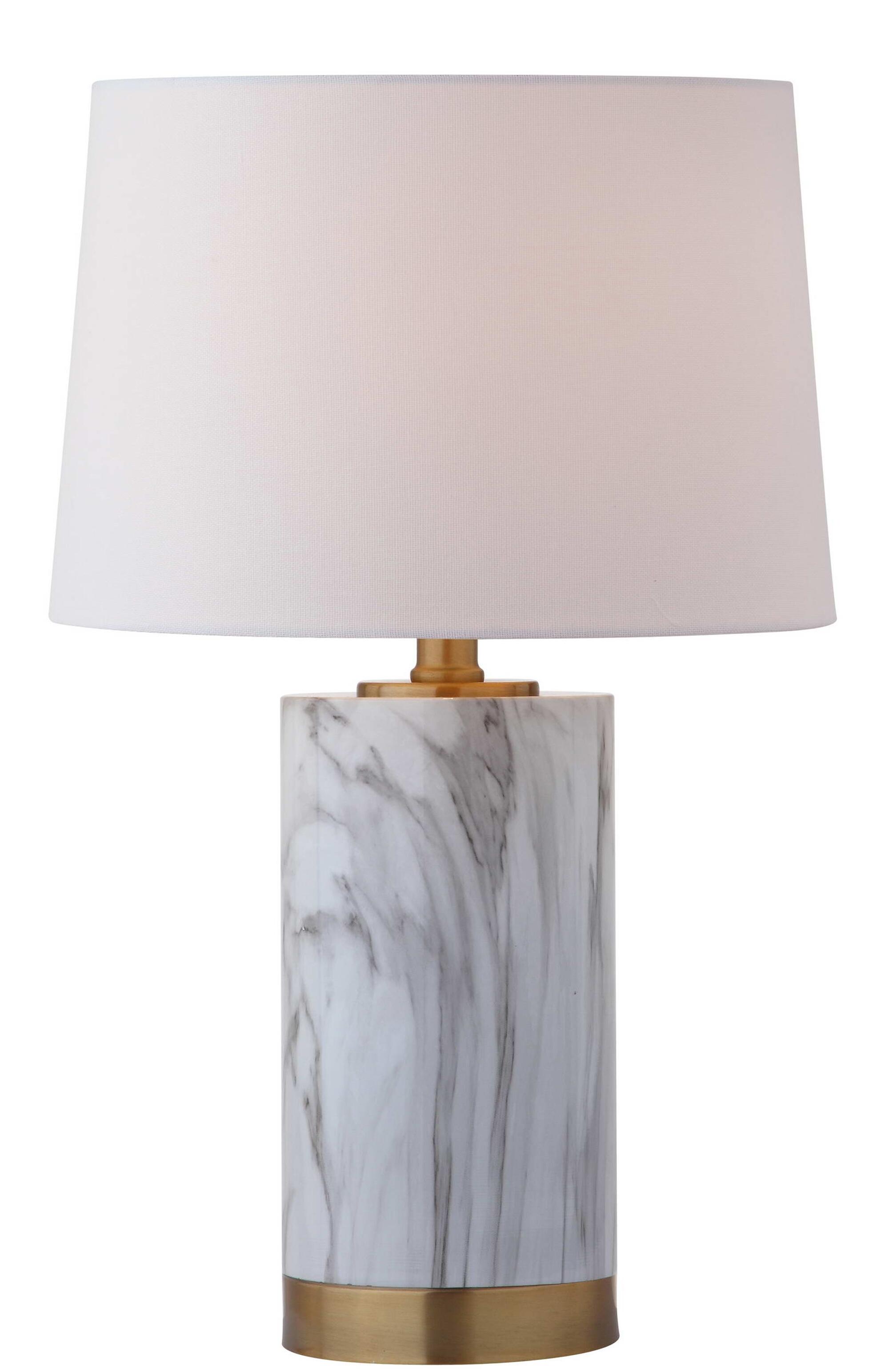 Faux Marble Table Lamp, , large