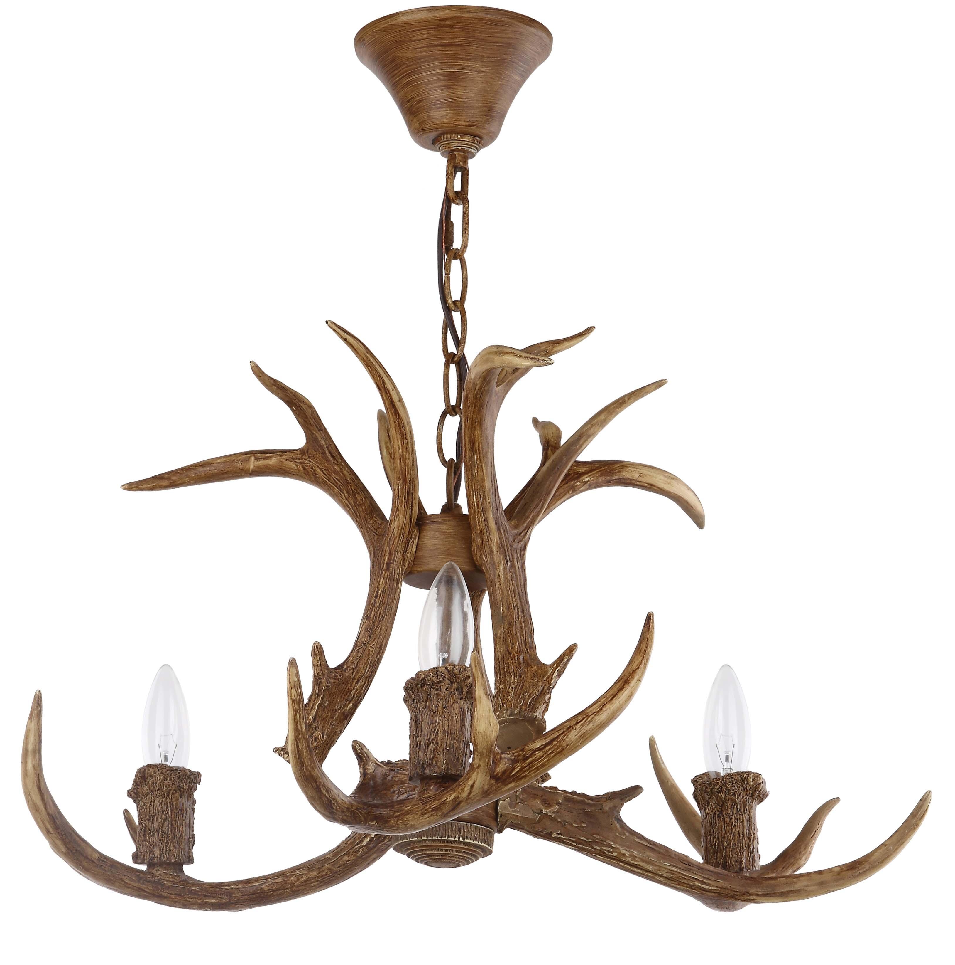 Rustic Antler Chandelier, , large