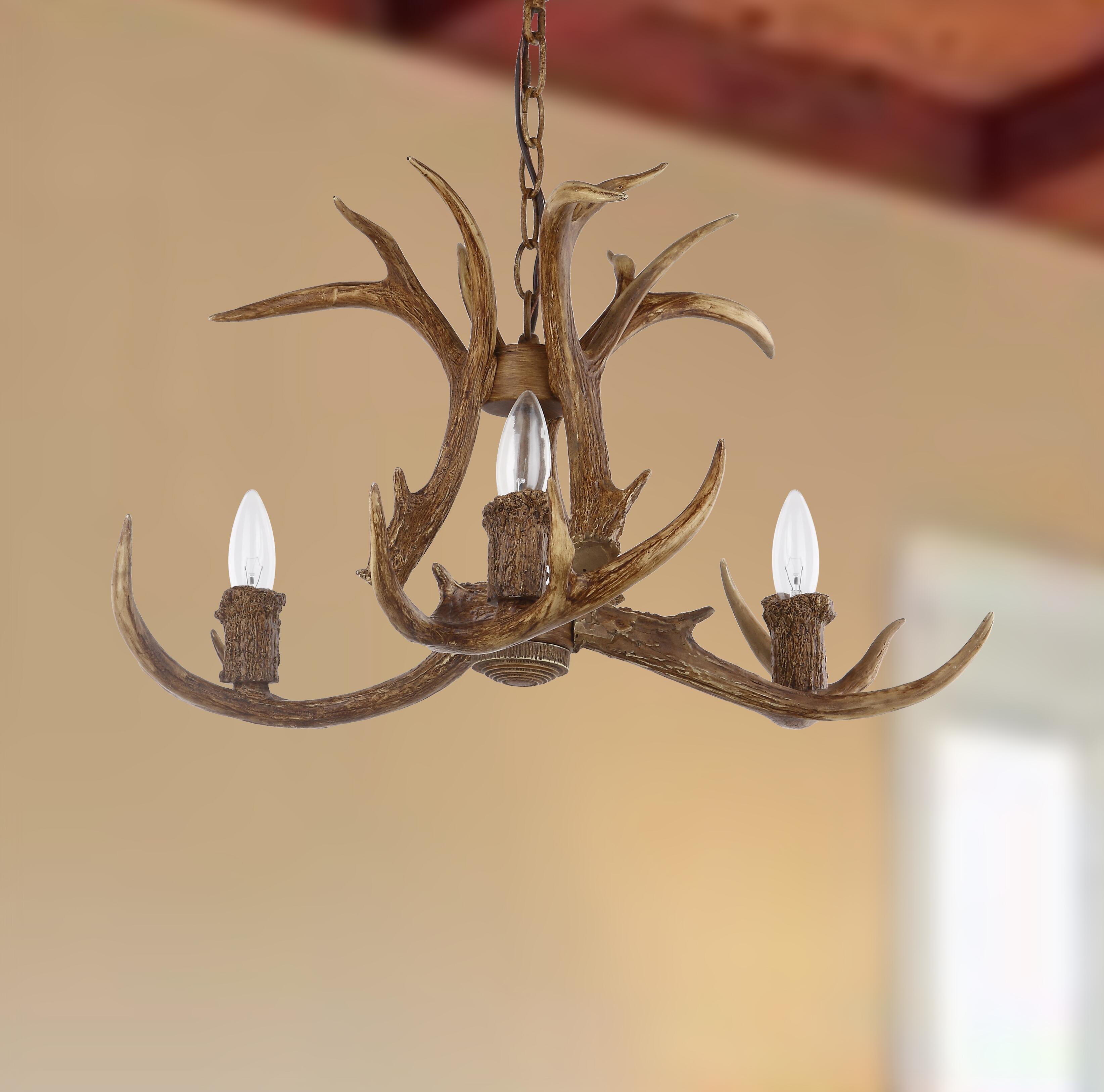 Rustic Antler Chandelier, , large