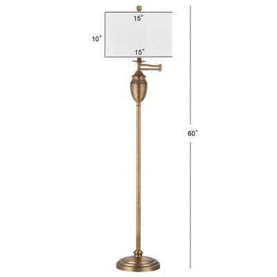 Swivel Adjustable 60" Floor Lamp, , large