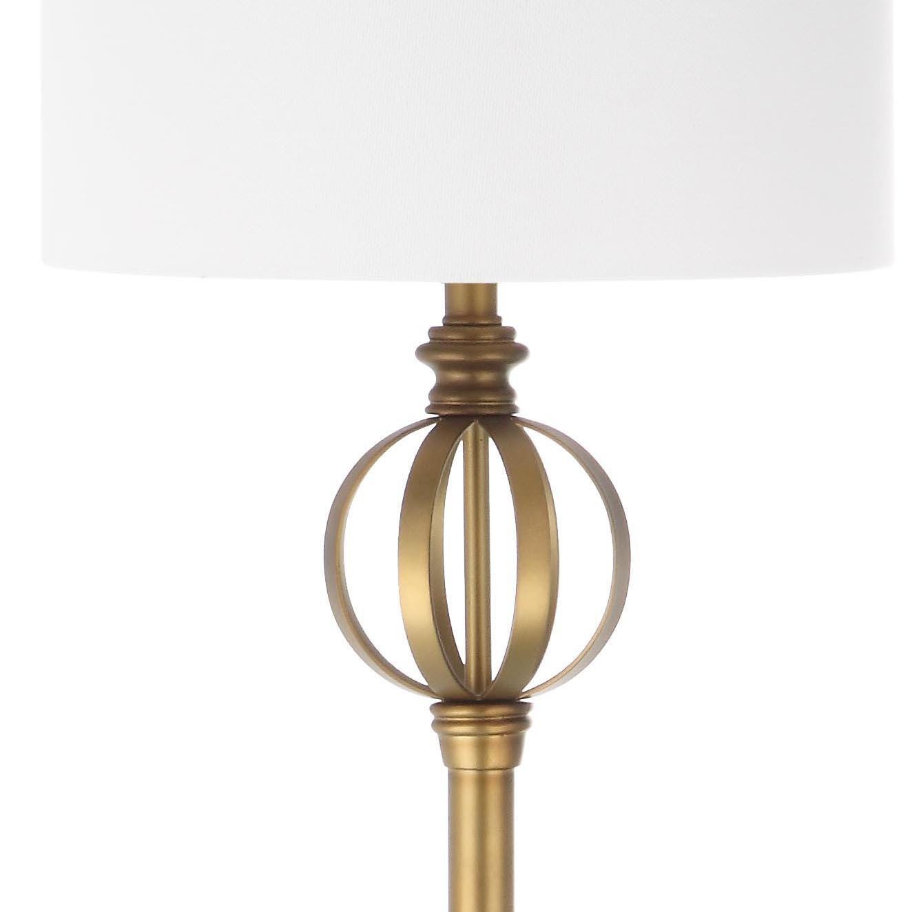Gold Finish Sphere 61.5" Floor Lamp, , large
