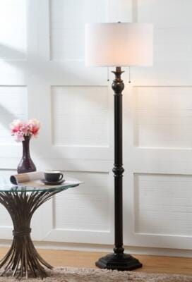 Bronze Finish Floor Lamp, , large