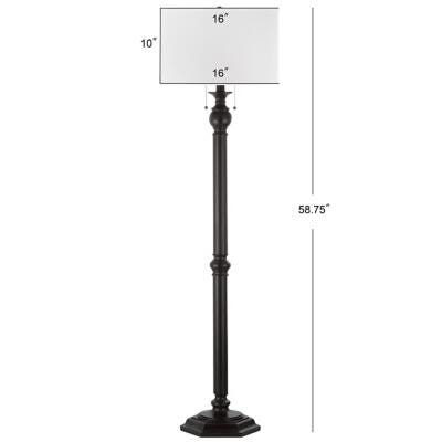 Bronze Finish Floor Lamp, , large