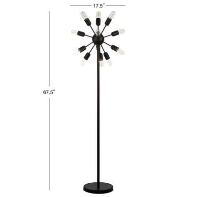 Metal Industrial 67.5" Floor Lamp, , large