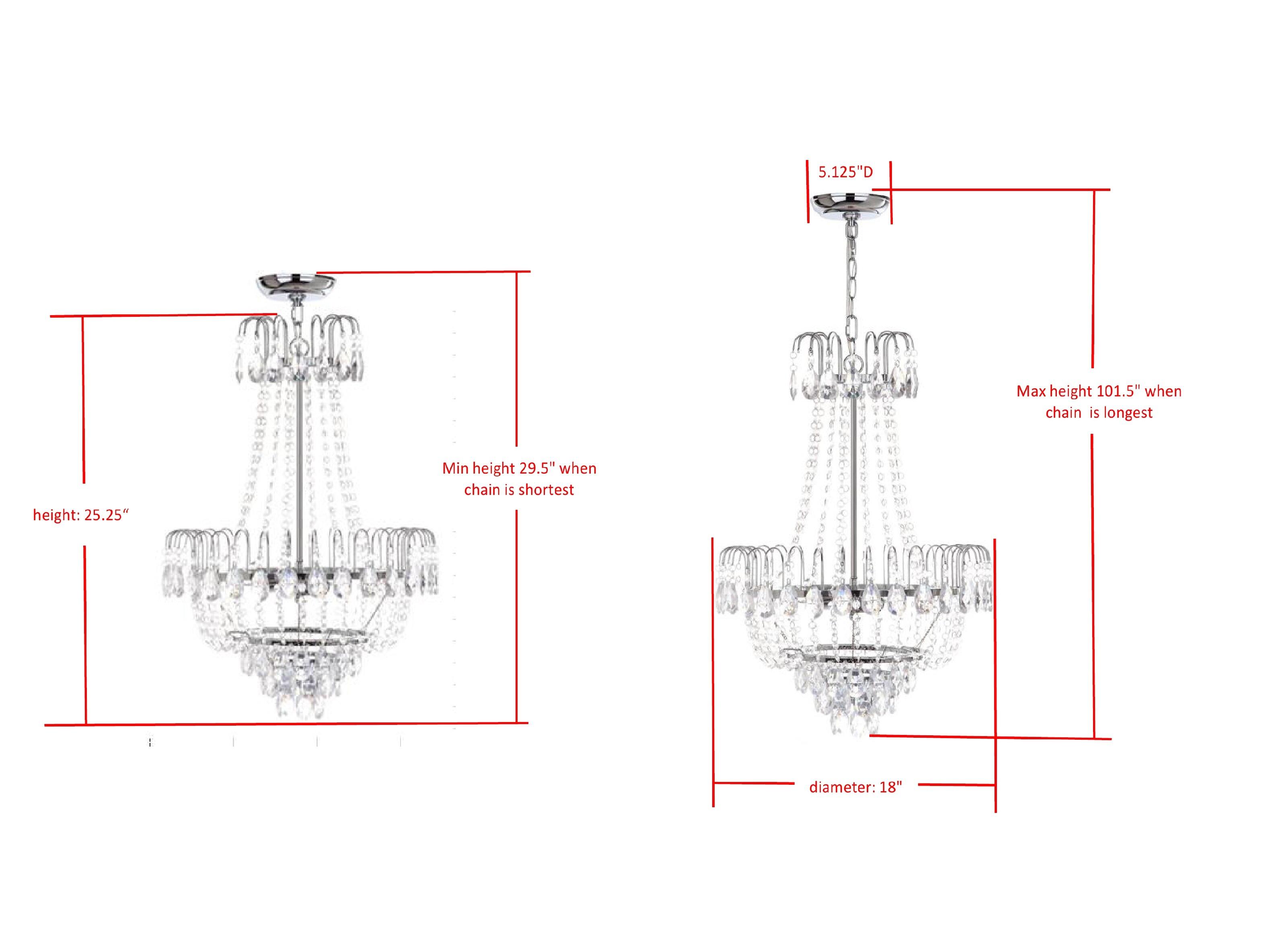 Beaded 18" Pendant Lamp, , large