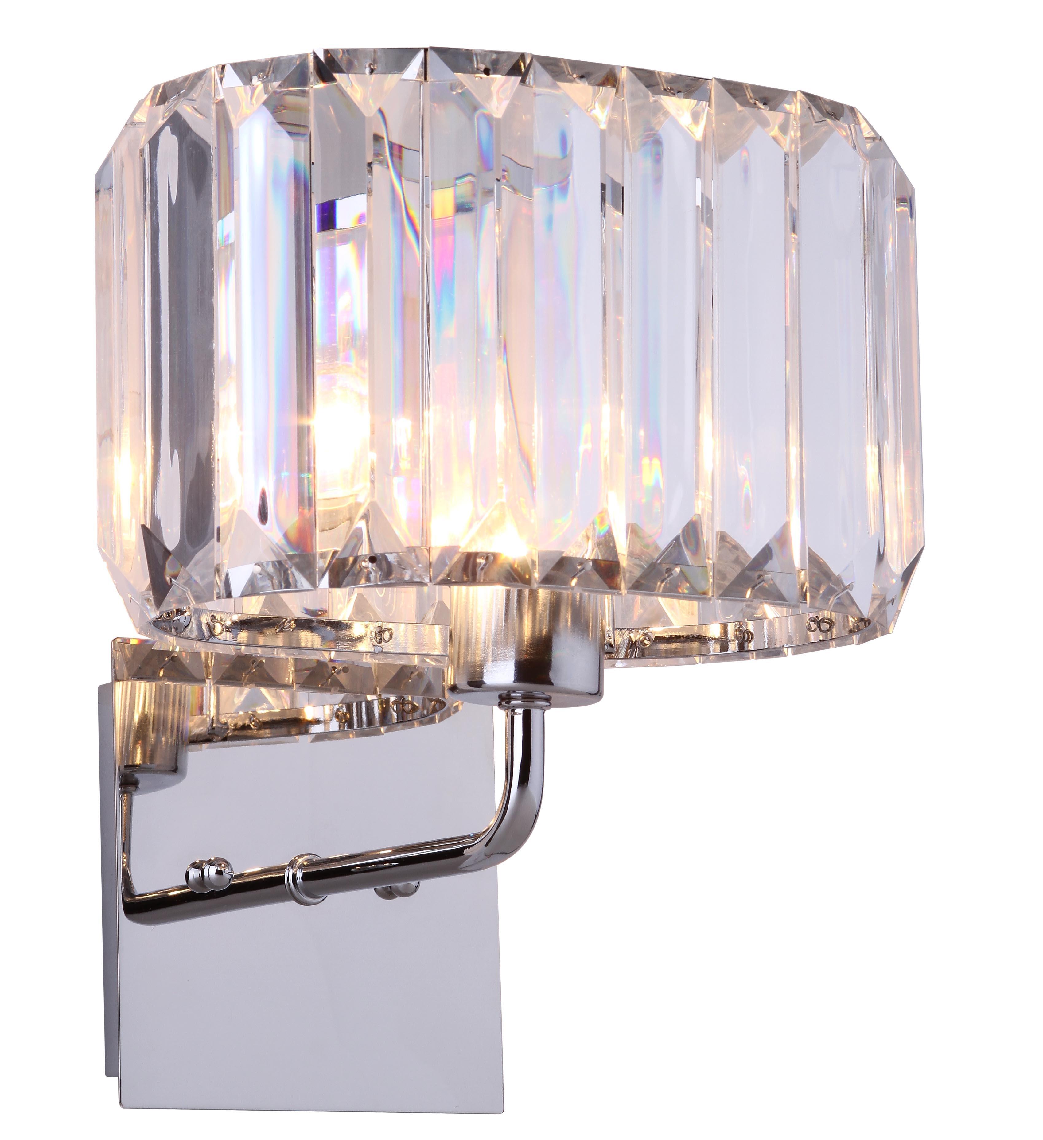Acrylic 10" Wall Sconce (Set of 2), , large