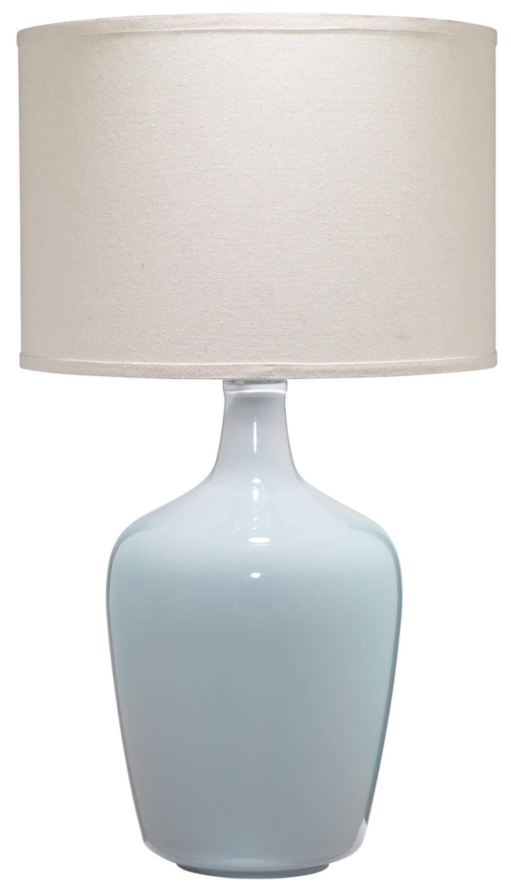 Jar Table Lamp with Drum Shade, , large