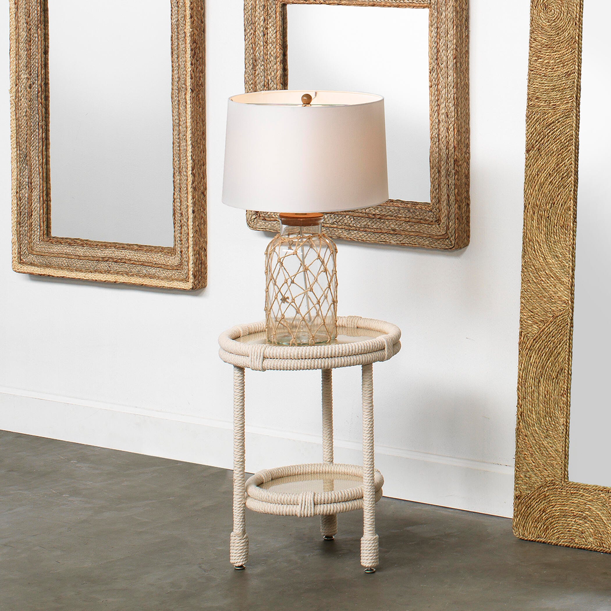 Glass Jar Hugo Table Lamp, , large