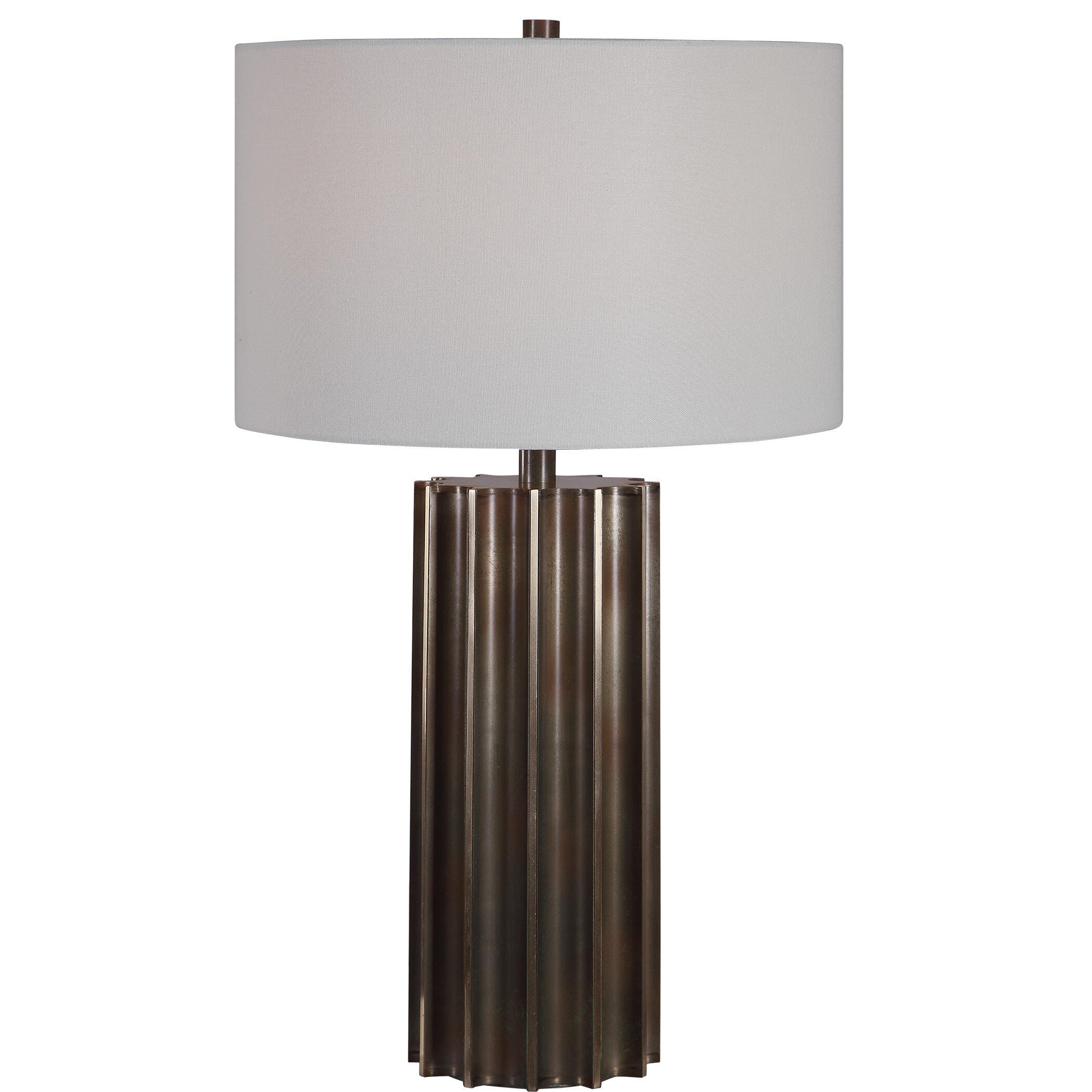 Uttermost Khalio Gun Metal Table Lamp, , large