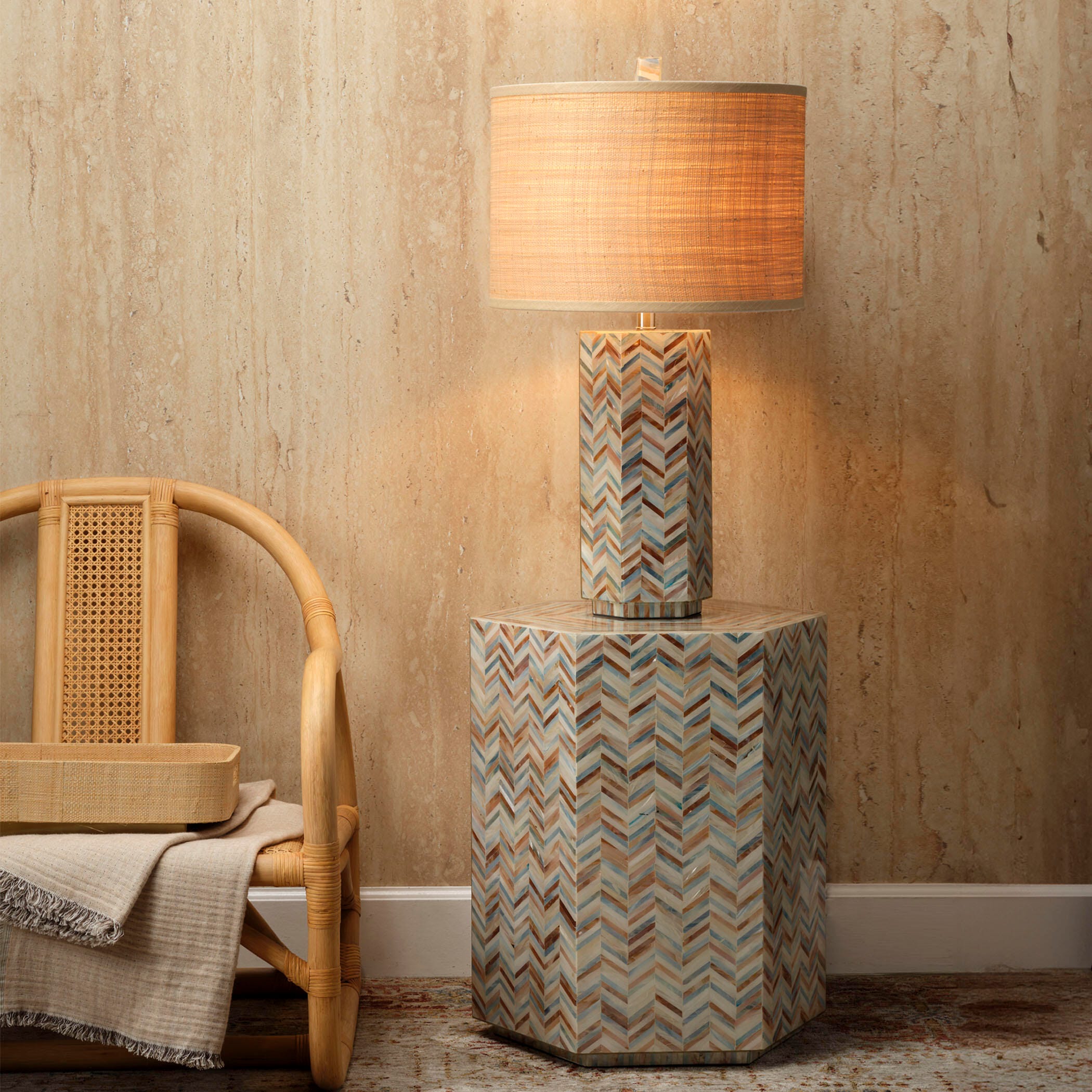 Relaxed Elegance Amara Table Lamp, , large