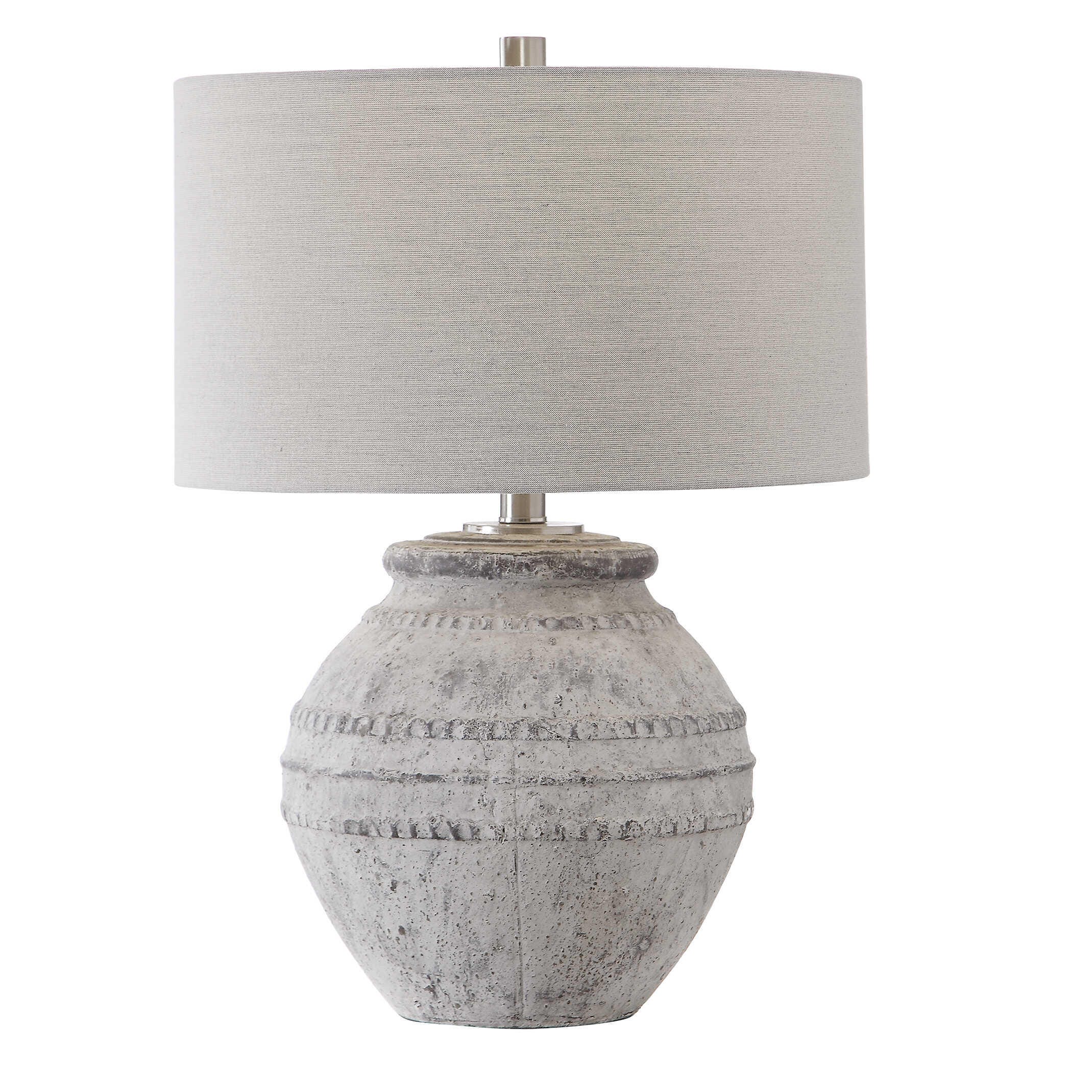 Ashley Luxe Ceramic Vessel Table Lamp