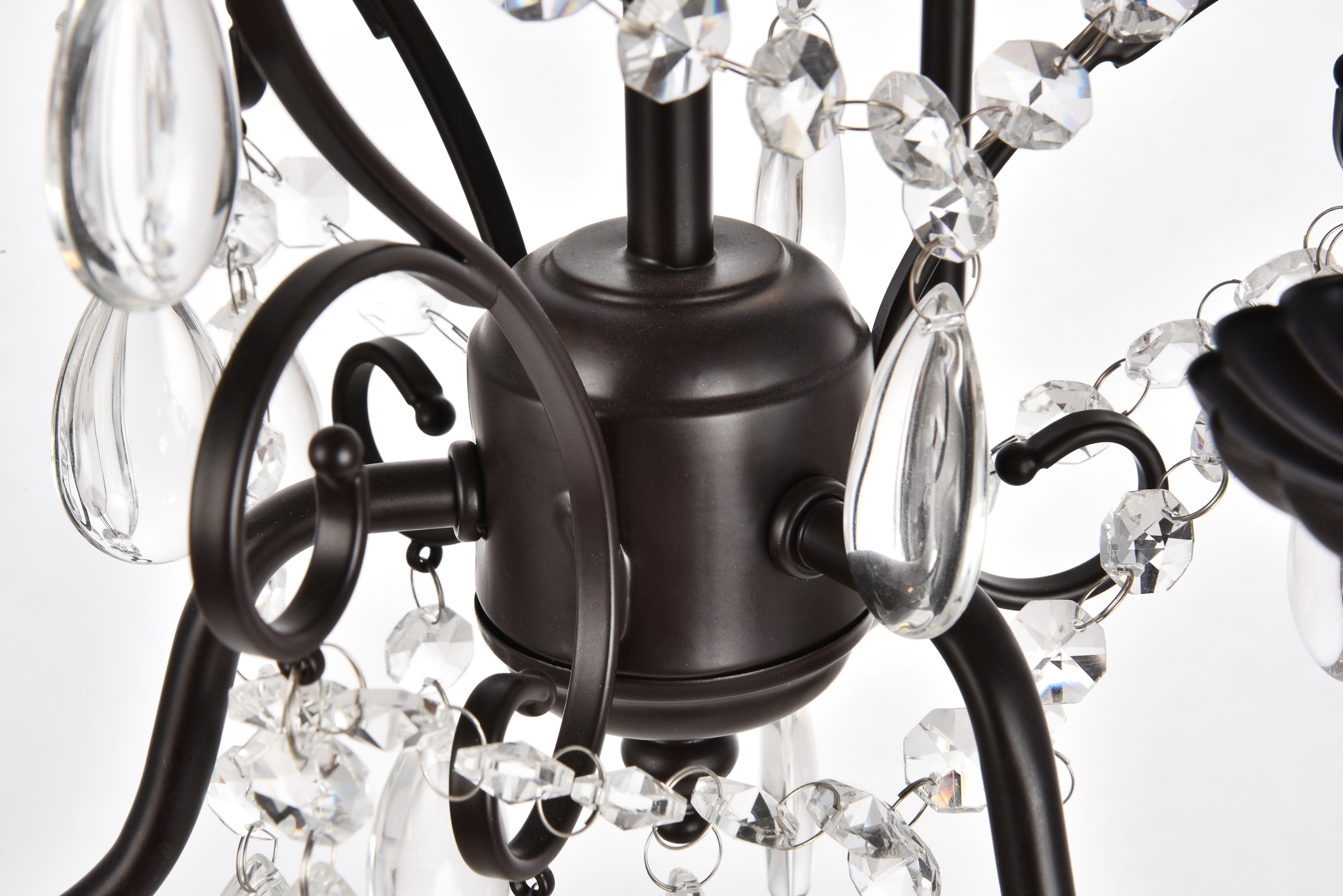 Living District Blaise 3 Light Bronze Pendant, , large
