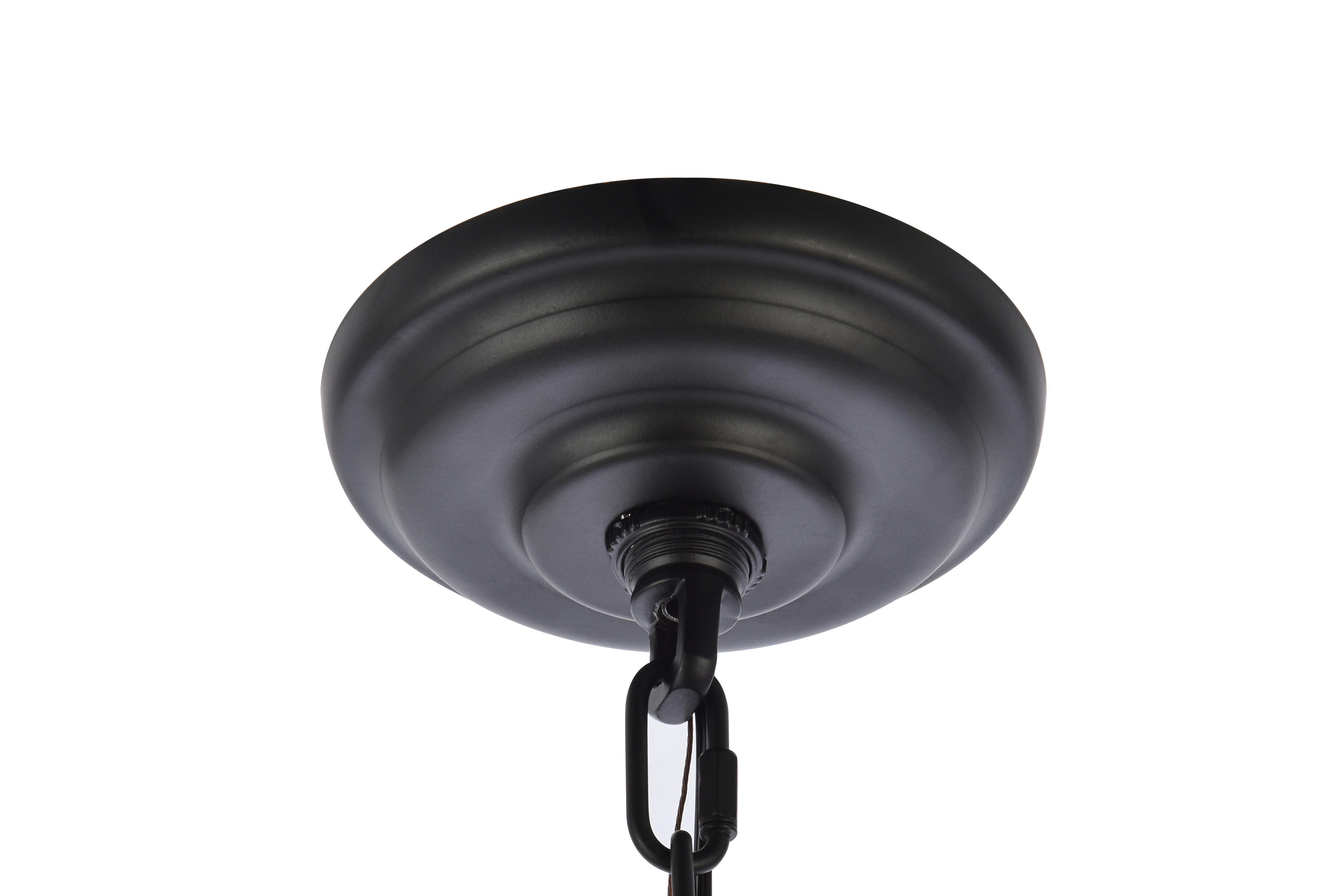 Living District Rohan 48 Inch Chandelier In Matte Black, Matte Black, large