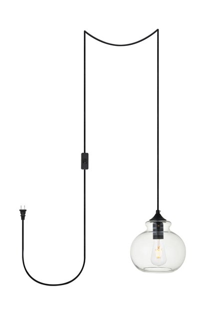Destry Pendant, Black