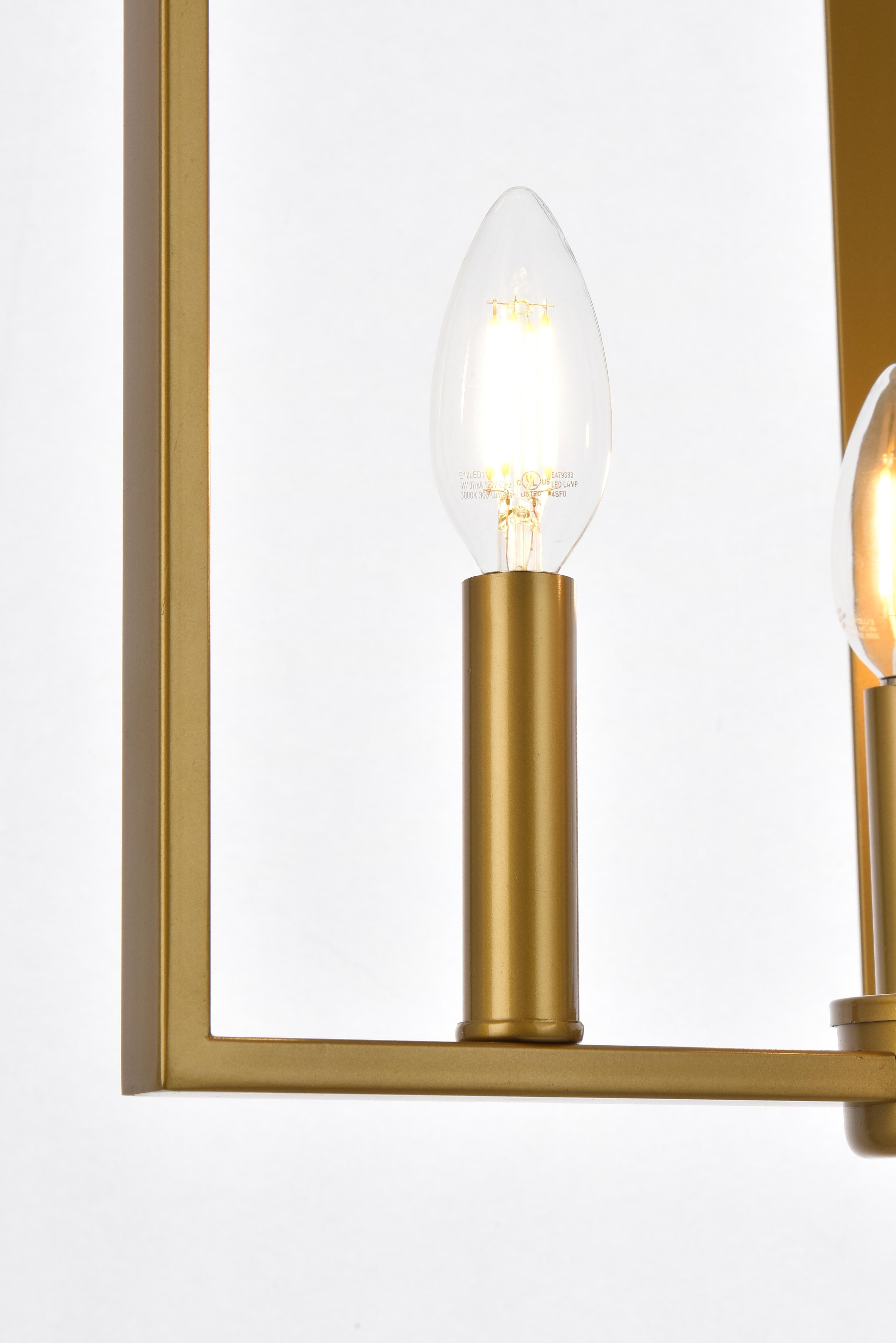 Living District Vino 3 Lights Pendant In Brass, Brass, large