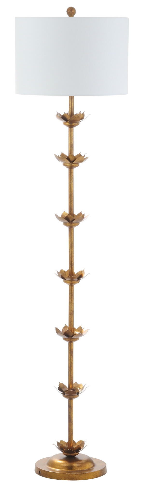 Safavieh Landen Leaf Floor Lamp, , large
