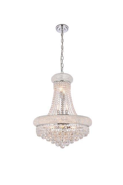Primo 14 Light Chrome Chandelier