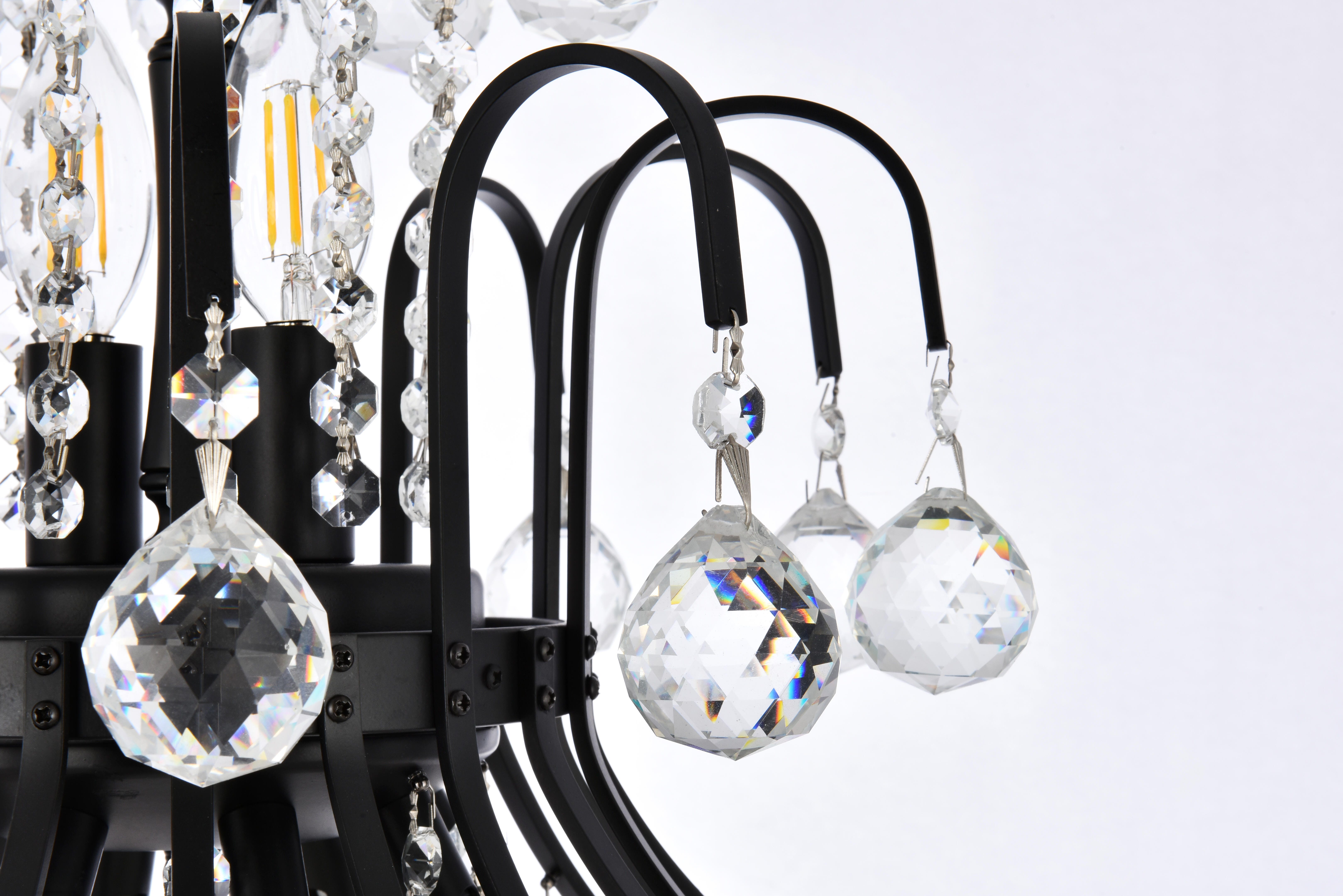 Toureg 19 Inch Black Pendant, Black, large