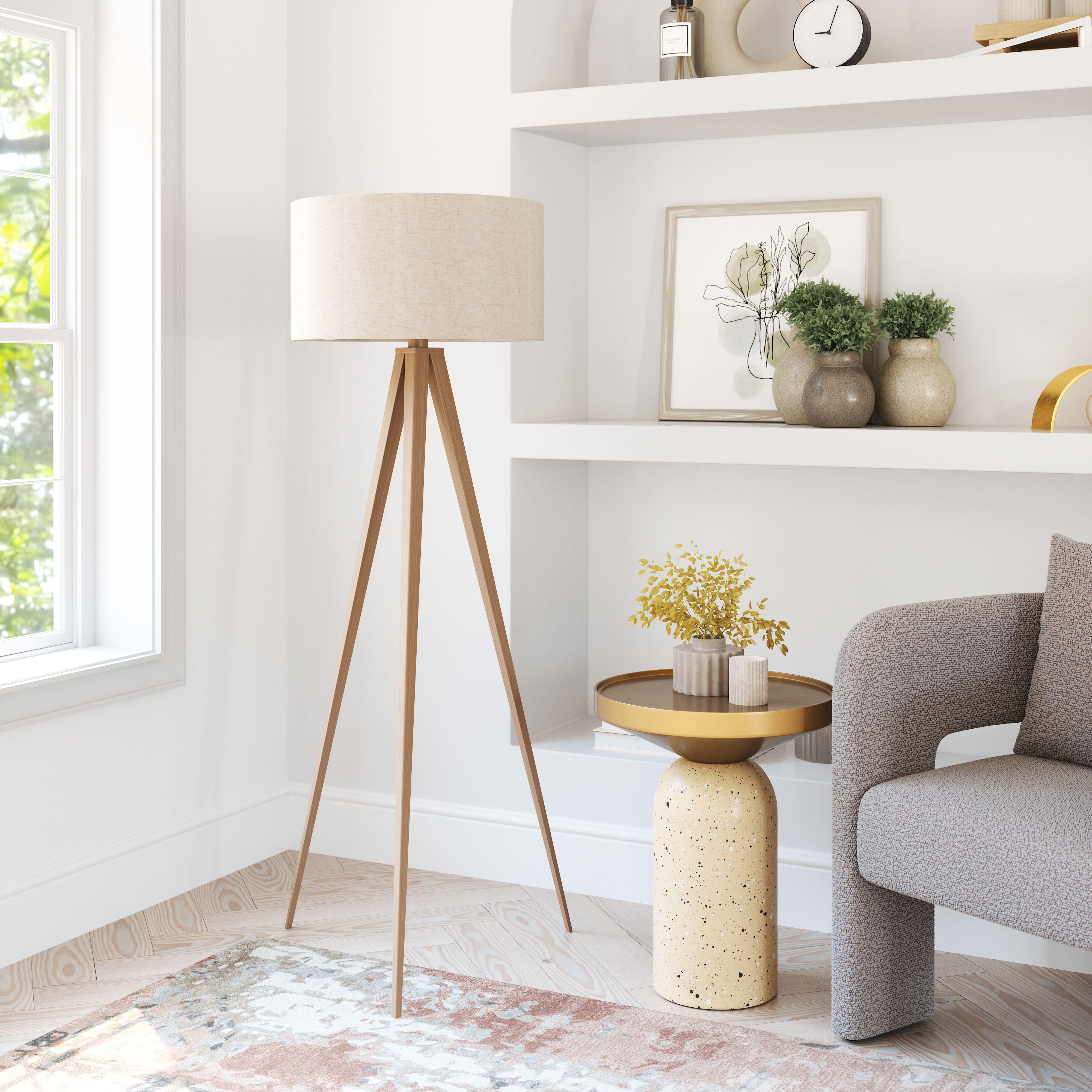 Erika Home Imperial Floor Lamp, , rollover