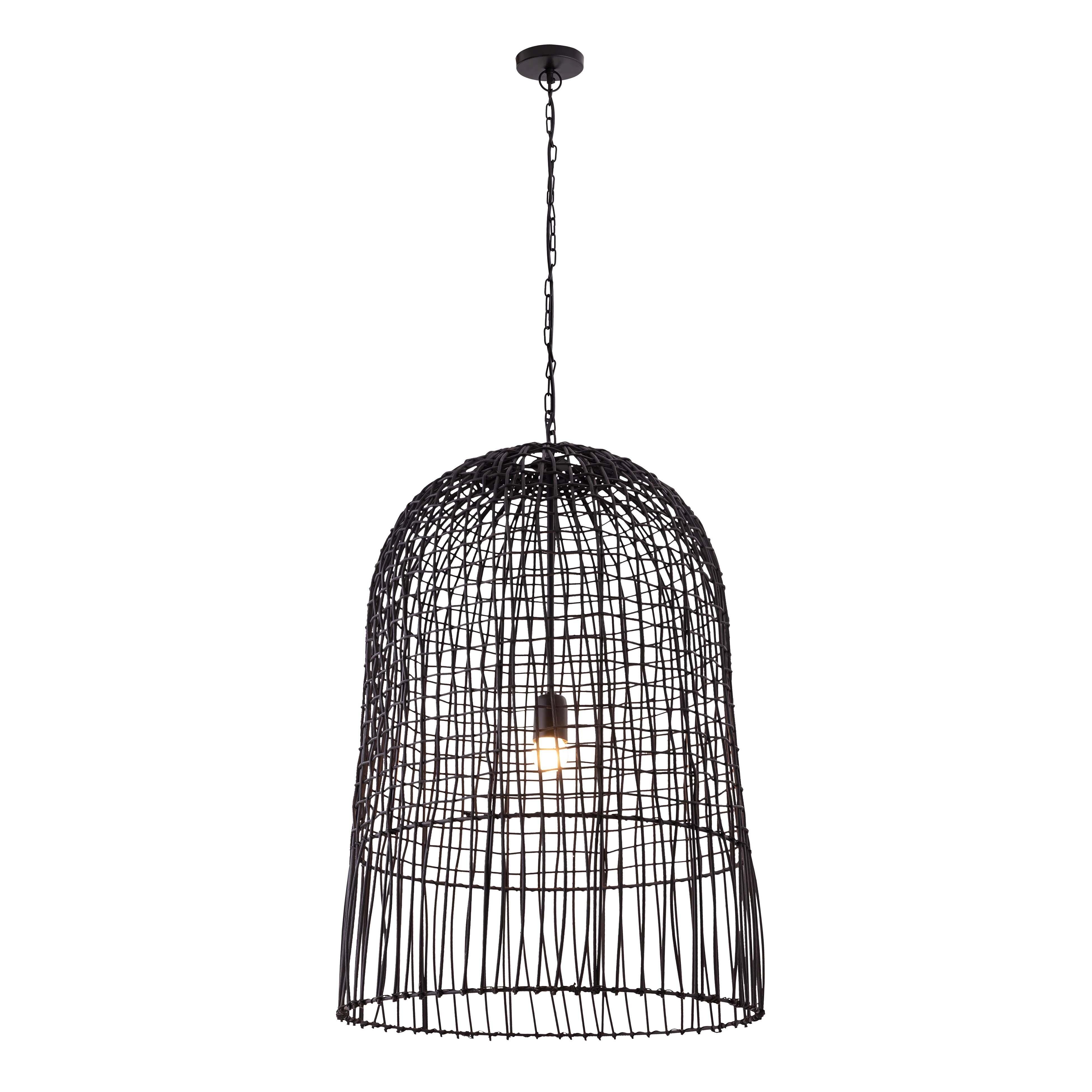 Effie Effie Rattan Chandelier, , large