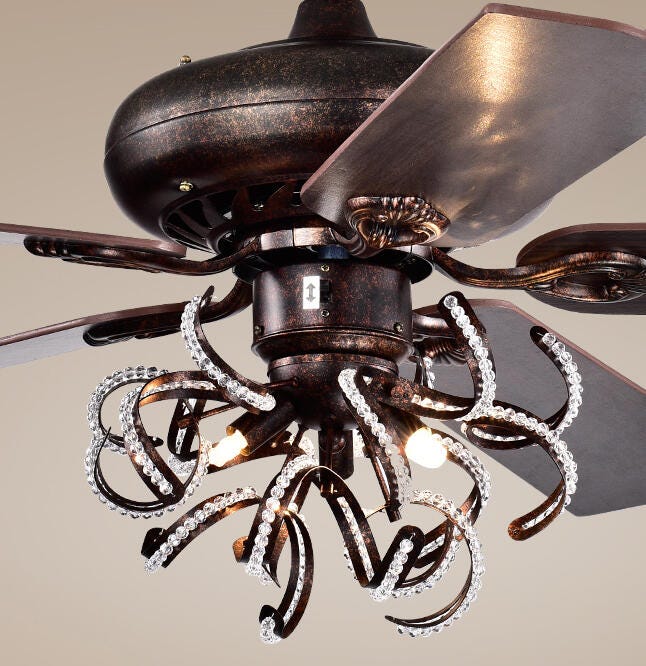 Safavieh Sensa Ceiling Light Fan, , large