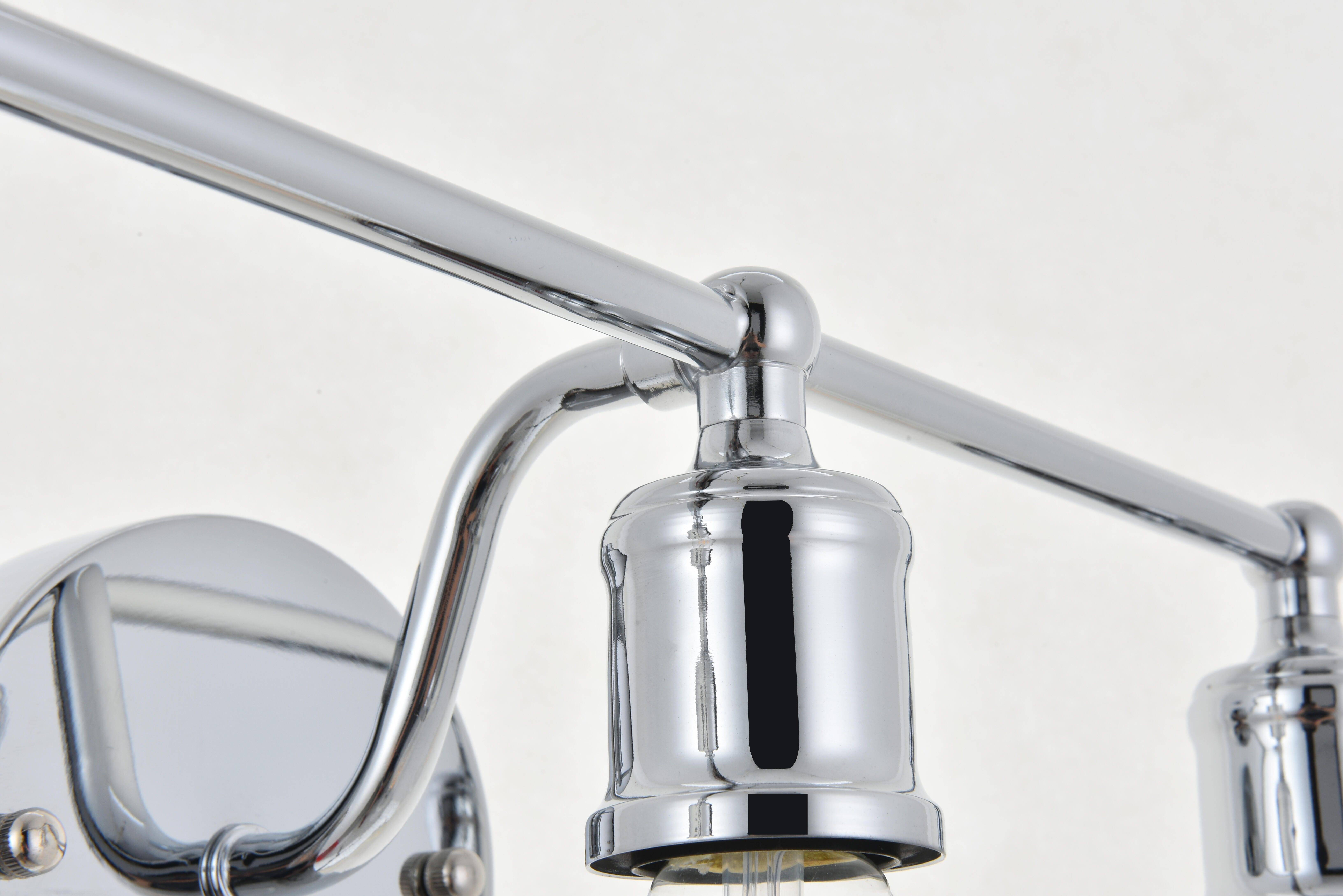 Serif 5 Light Chrome Wall Sconce, , large
