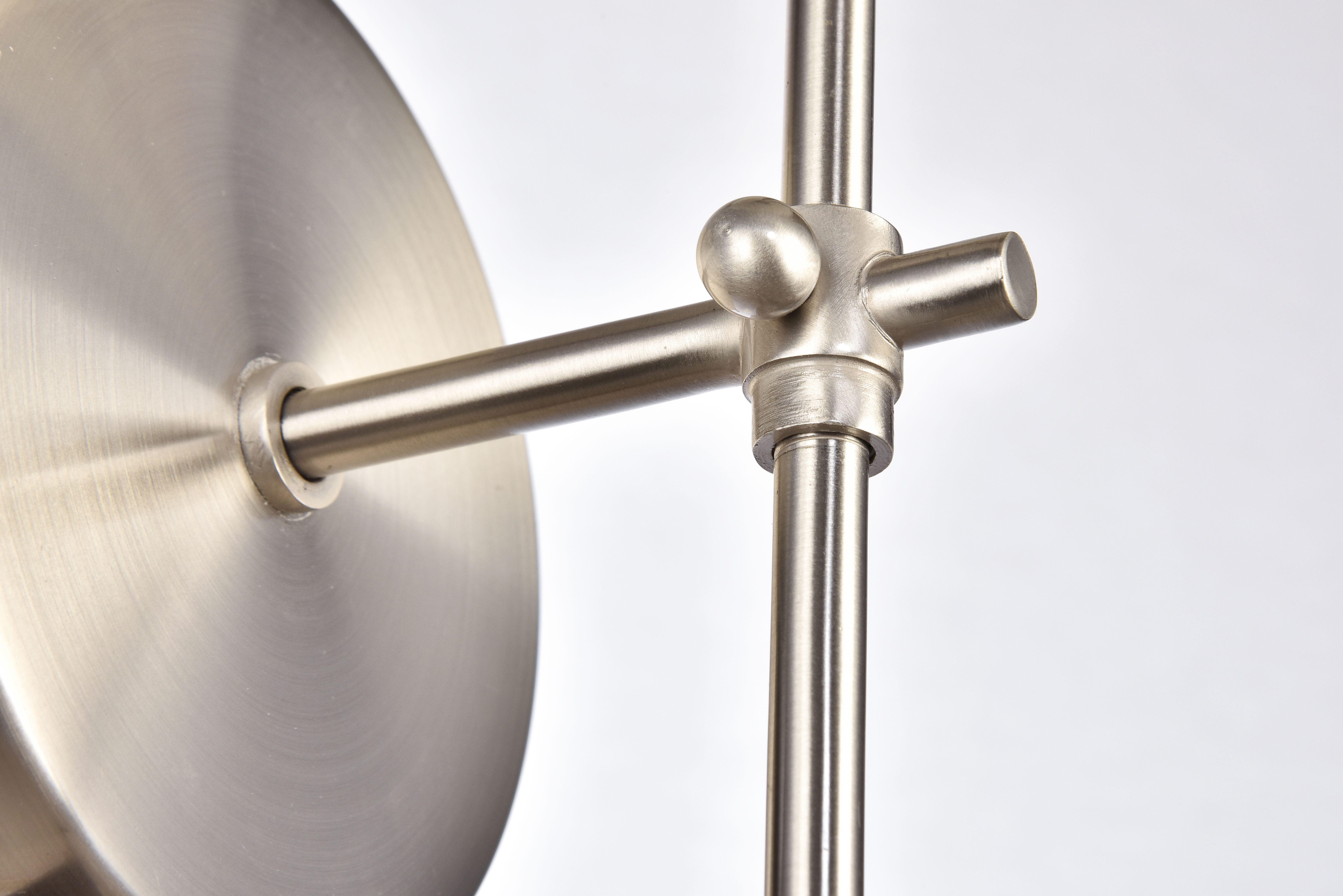 Mel Collection Wall Sconce D5.5 H15 Lt:1 Burnished Nickel Finish, Burnished Nickel, large